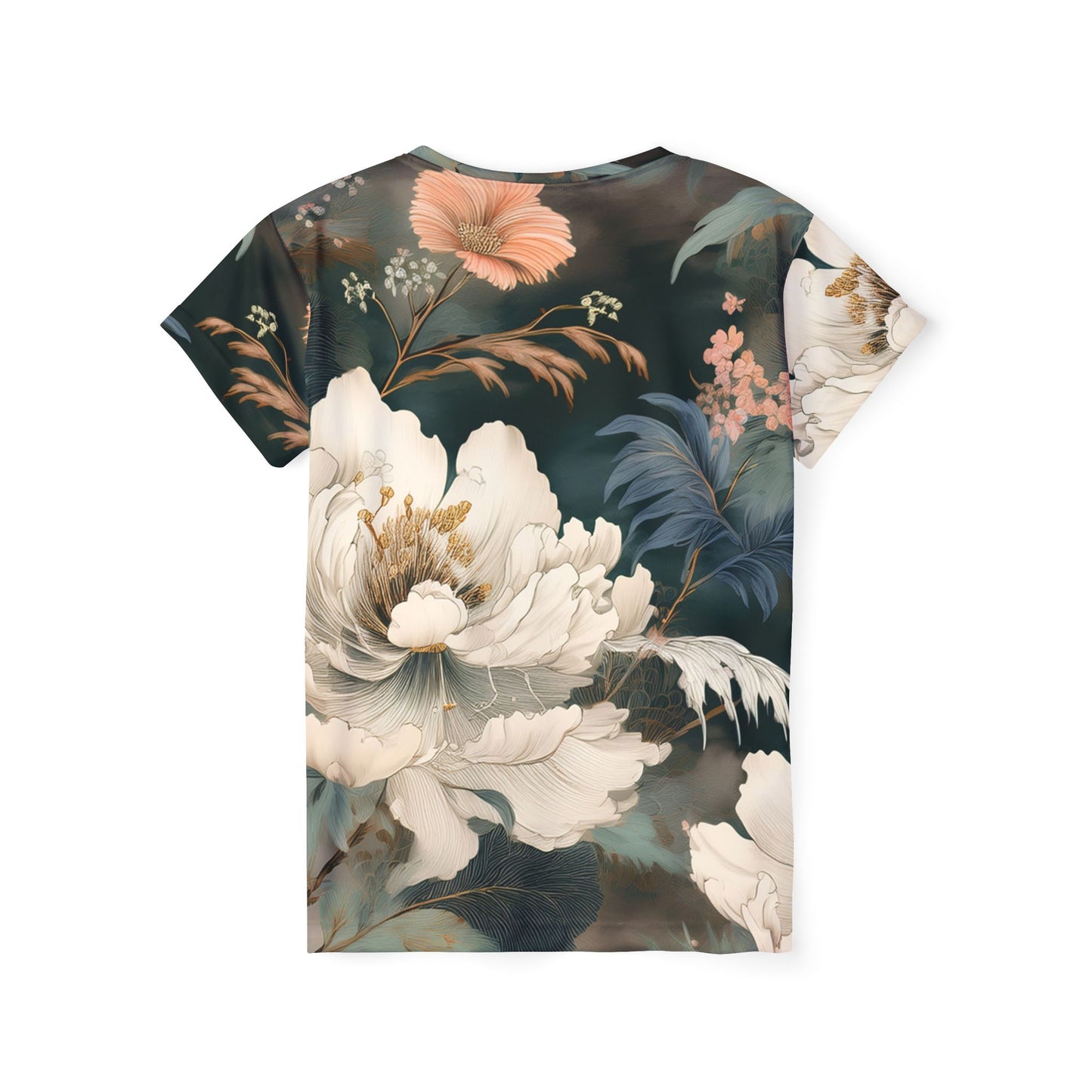 Women Poly Shirt with Floral Print F307