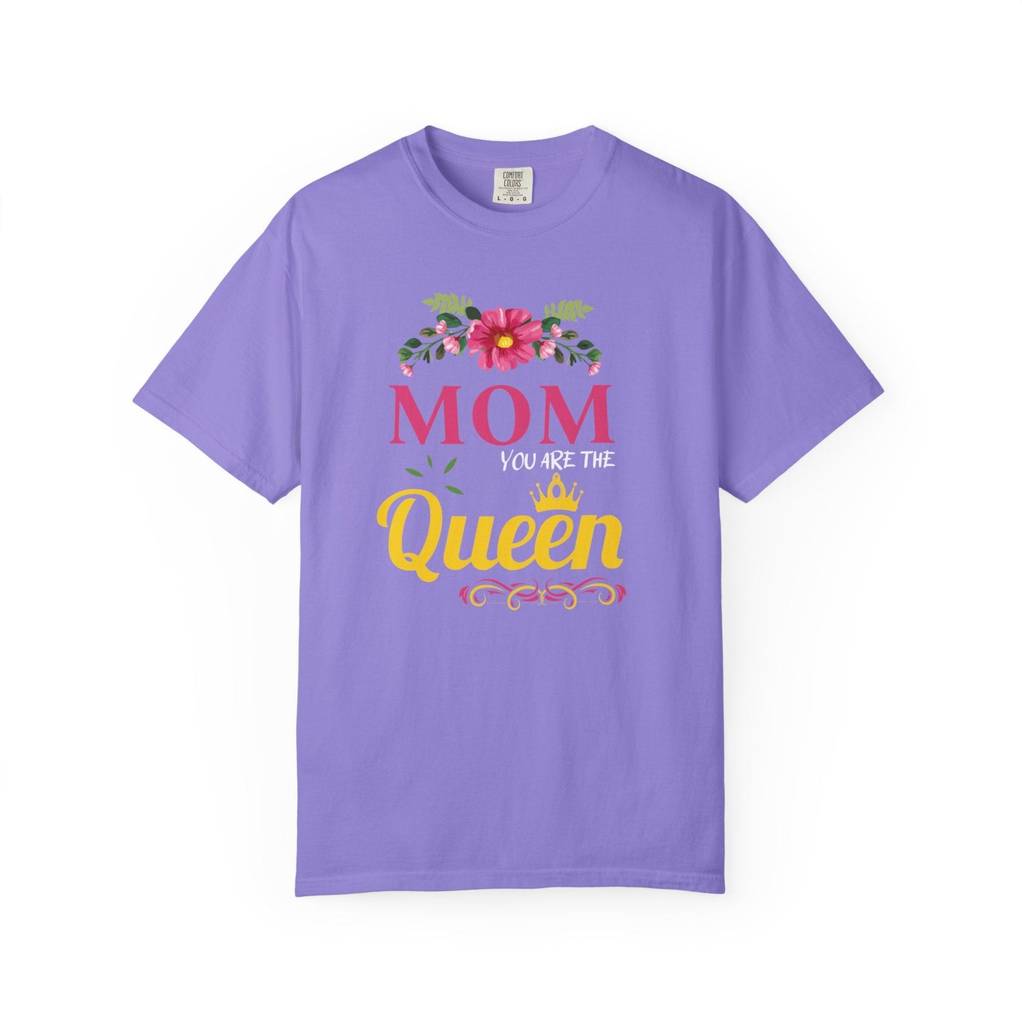 Mom T-shirt Mother's Day Mama Tee Unisex Comfort Colors Garment-Dyed Cotton h13