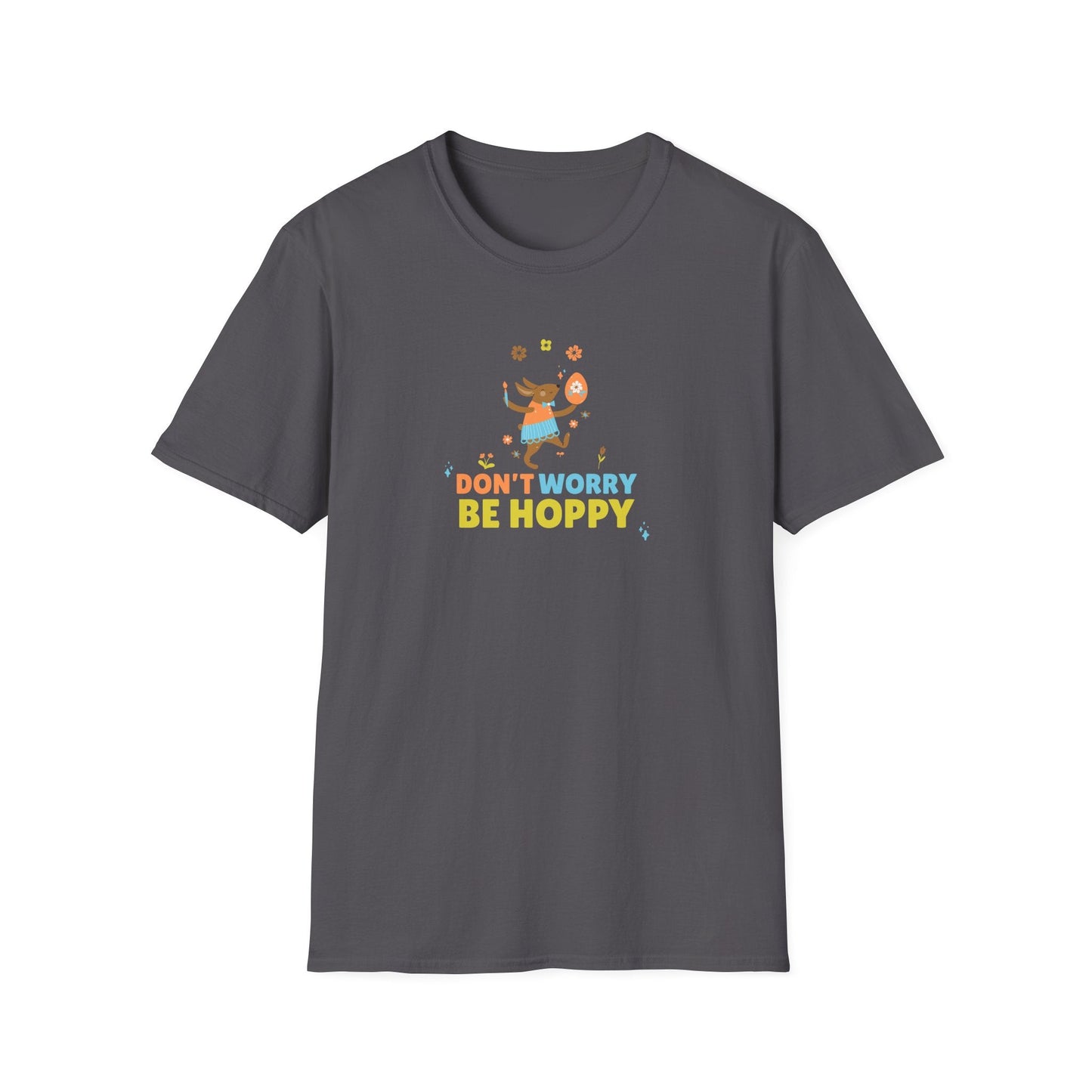 Easter Day T Shirt With Signature Art Design Unisex Softstyle Tee 64000 By Gildan