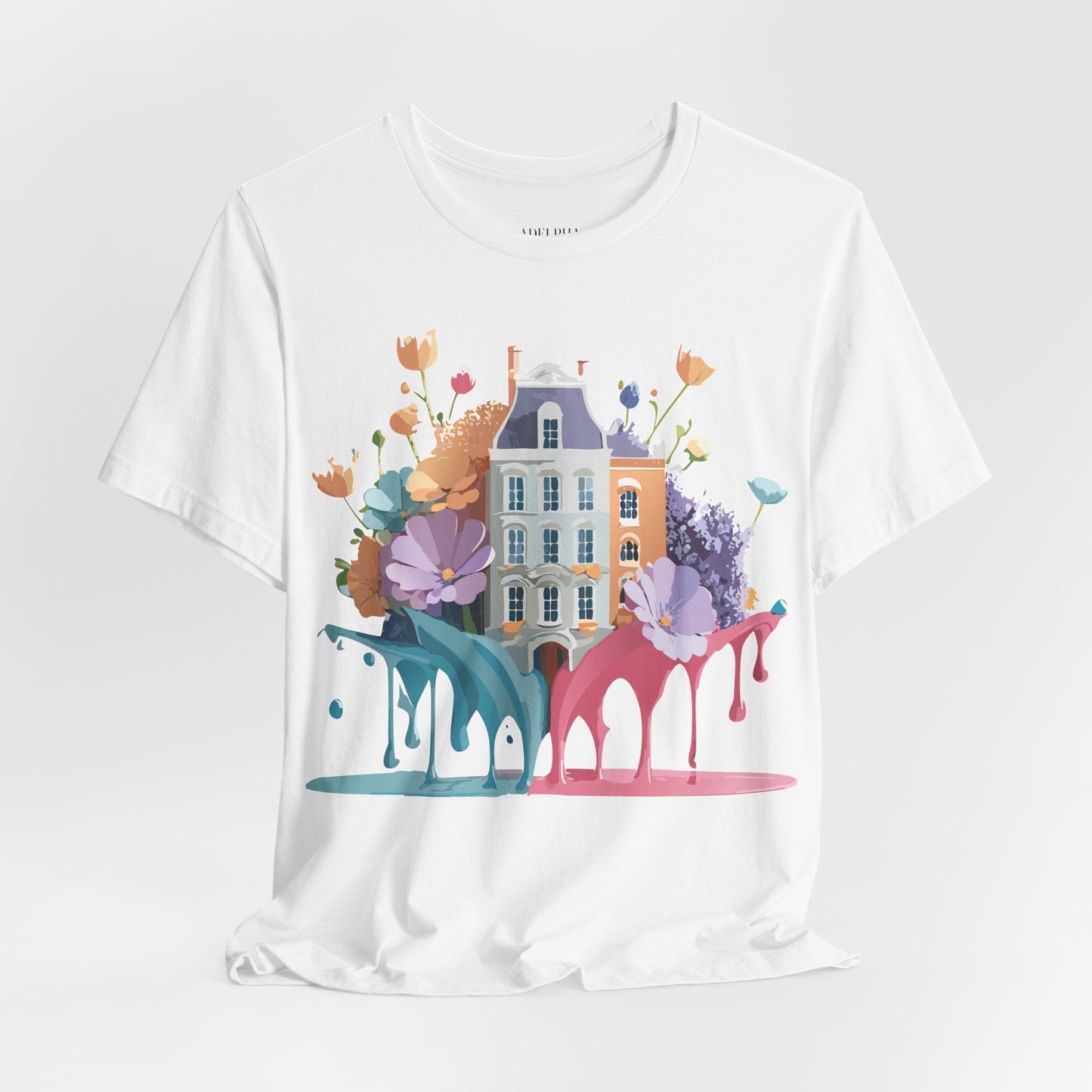 Amsterdam Graphic Tee Unisex Jersey Short Sleeve Shirt Travel Themed Original Artwork