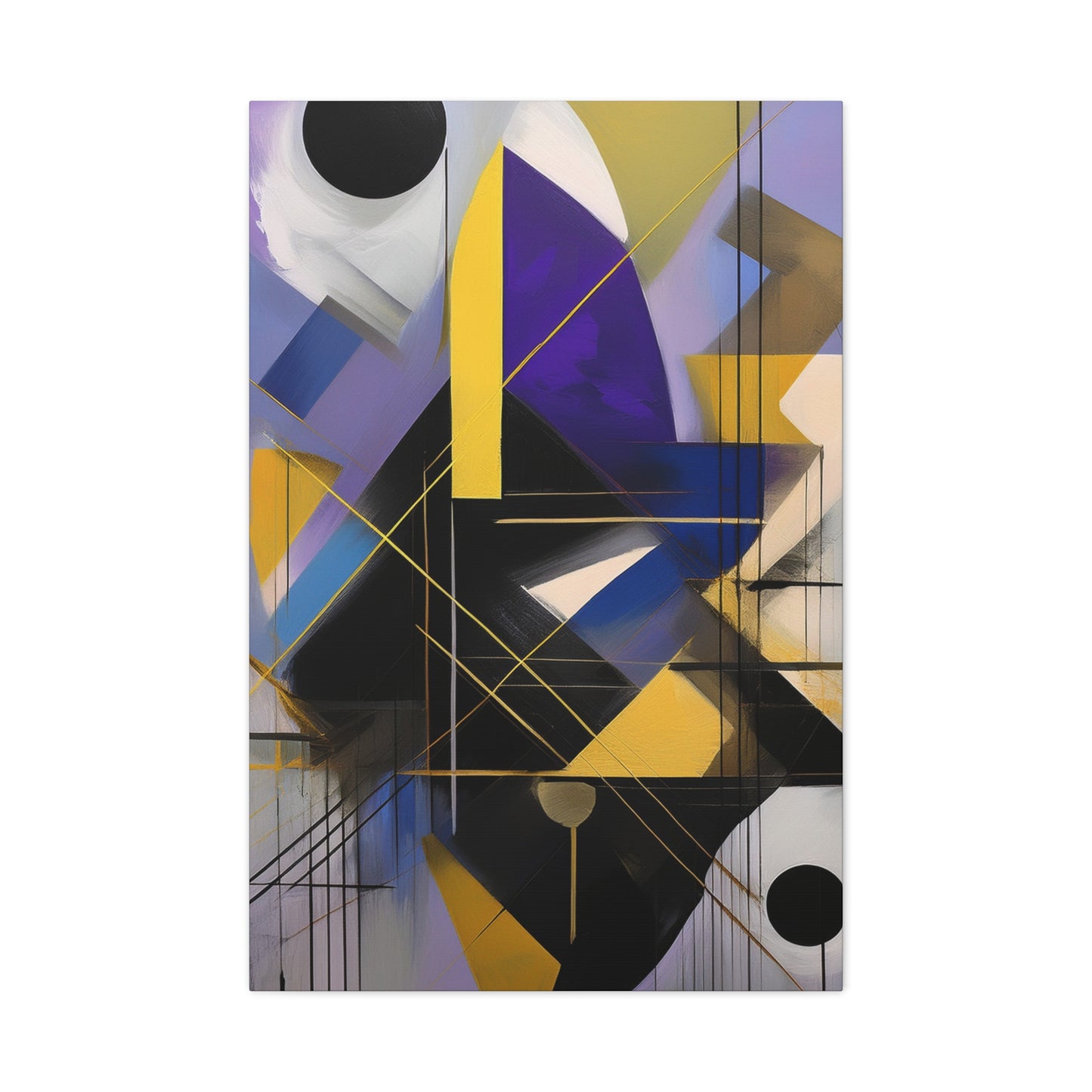 Purple Abstract Painting Print Canvas 20x24,20x30,24x30, 24x32,24x36,30x40, 32x48,36x48,40x60 Pine-Wood Inner Frame ABS-33