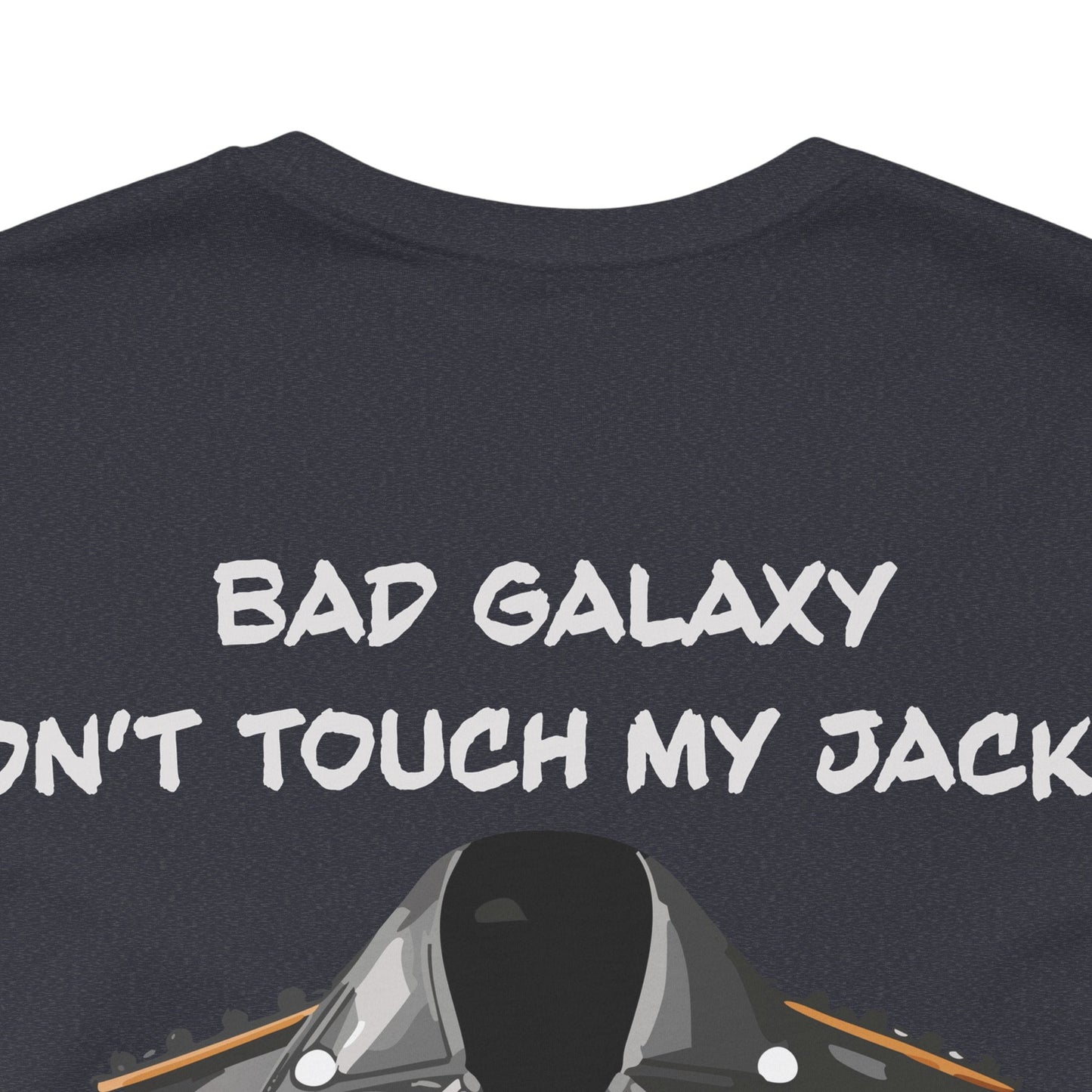 Punk Rock Tee Shirt 100 Percent Cotton Made To Order From Bad Galaxy Eco Friendly Inks USA