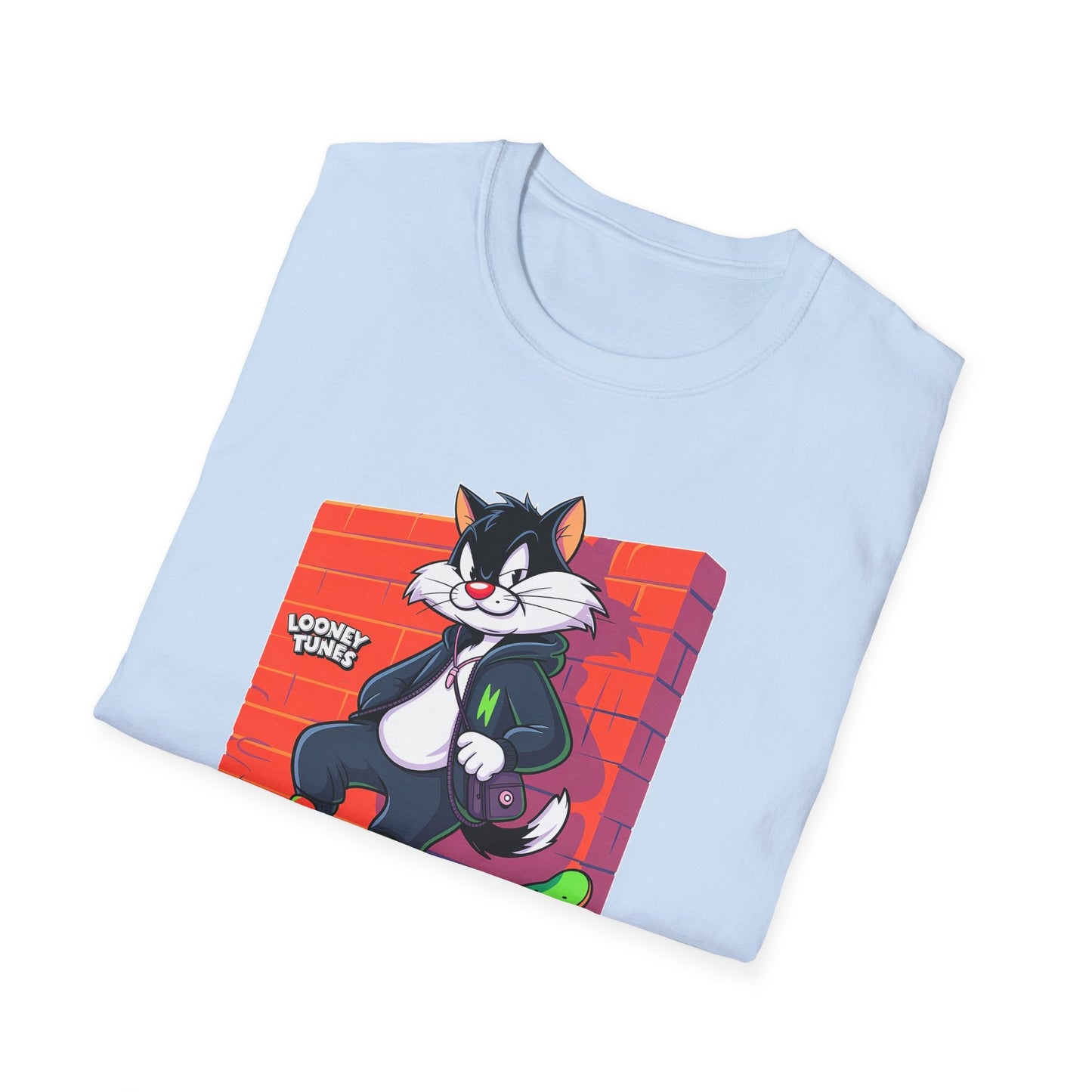 Cartoon T Shirt With Animation Design Unisex Softstyle Graphic Tee Funny Animals