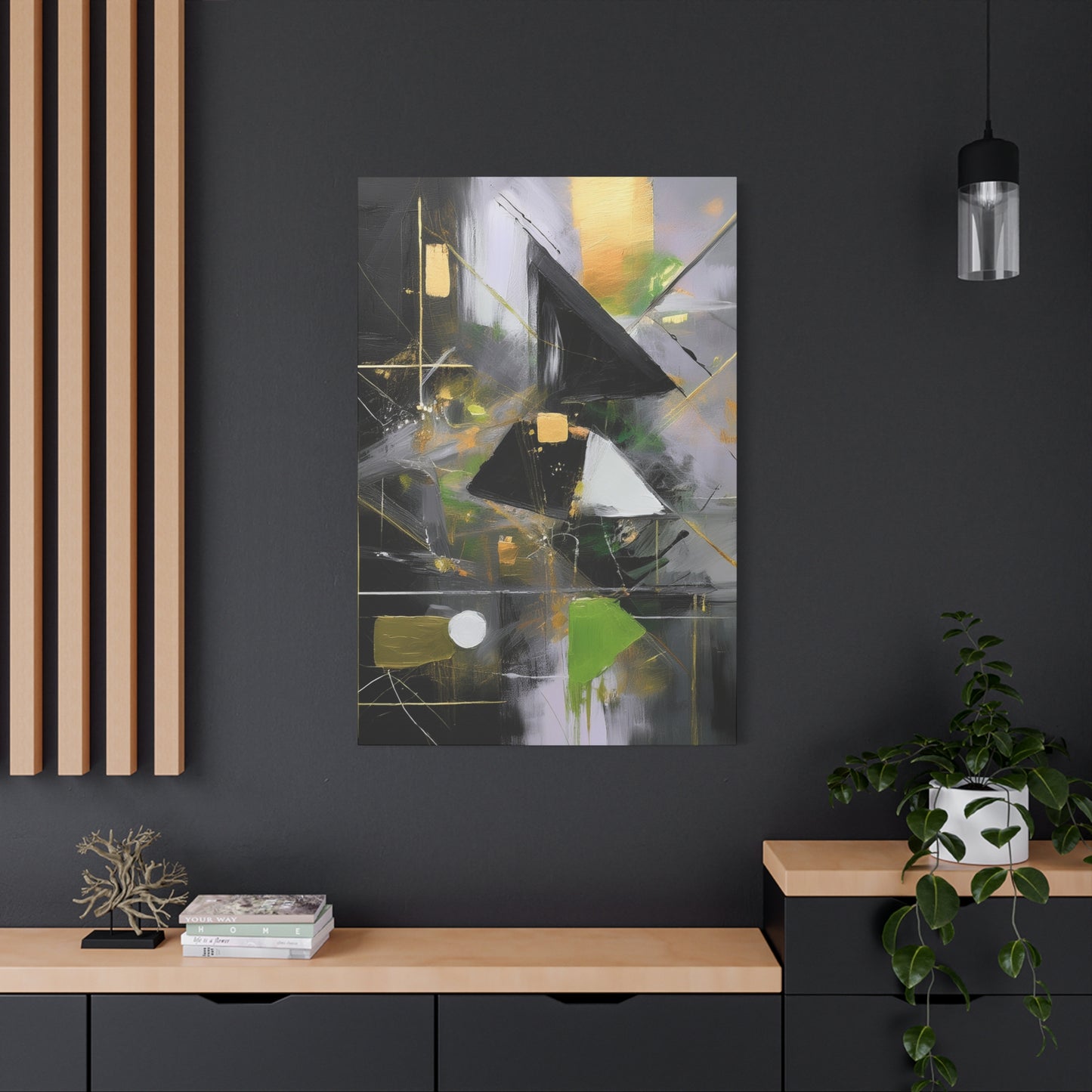 Abstract Oil Painting Print Canvas 20x24,20x30,24x30 24x32,24x36,30x40 32x48,36x48,40x60 Pine-Wood Inner Frame ABS-223