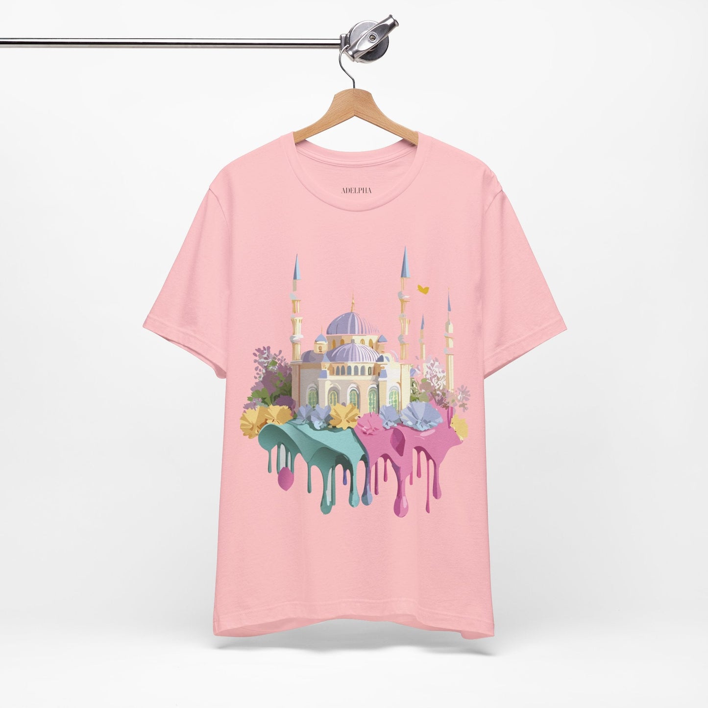 Adelpha Istanbul Graphic T Shirt Unisex Short Sleeve Art Design Tee For Everyday Wear
