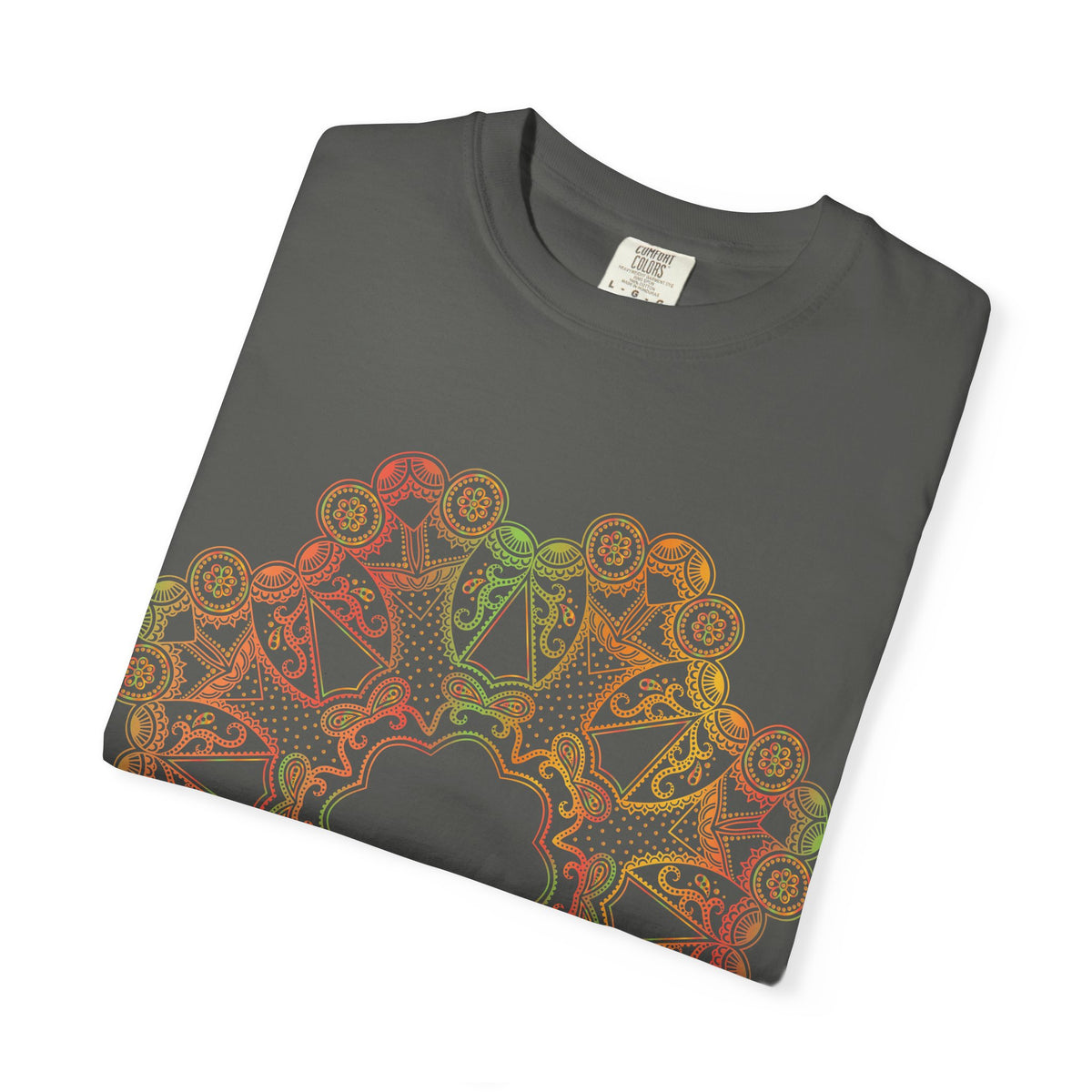 Mandala Graphic Tee Unisex 100 Cotton Comfort Colors T-Shirt 190