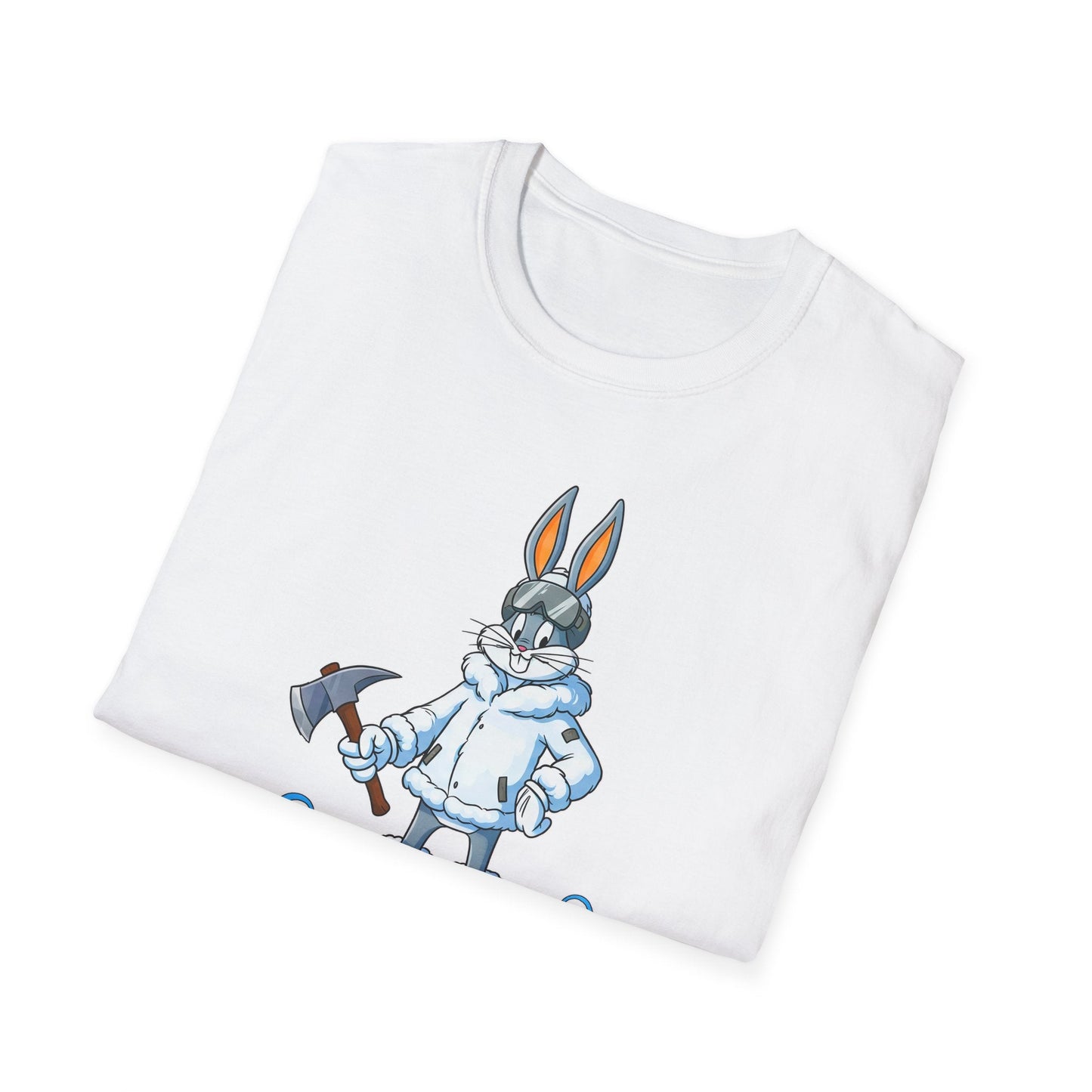 Bugs Bunny T Shirt Unisex Cartoon Animation Graphic Tee Softstyle Short Sleeve By Gildan 64000