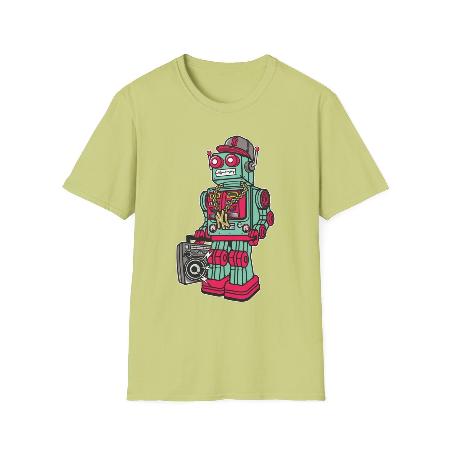 Cartoon T Shirt Animation Tee Funny Unisex Gildan Softstyle 64000 Ring Spun Cotton