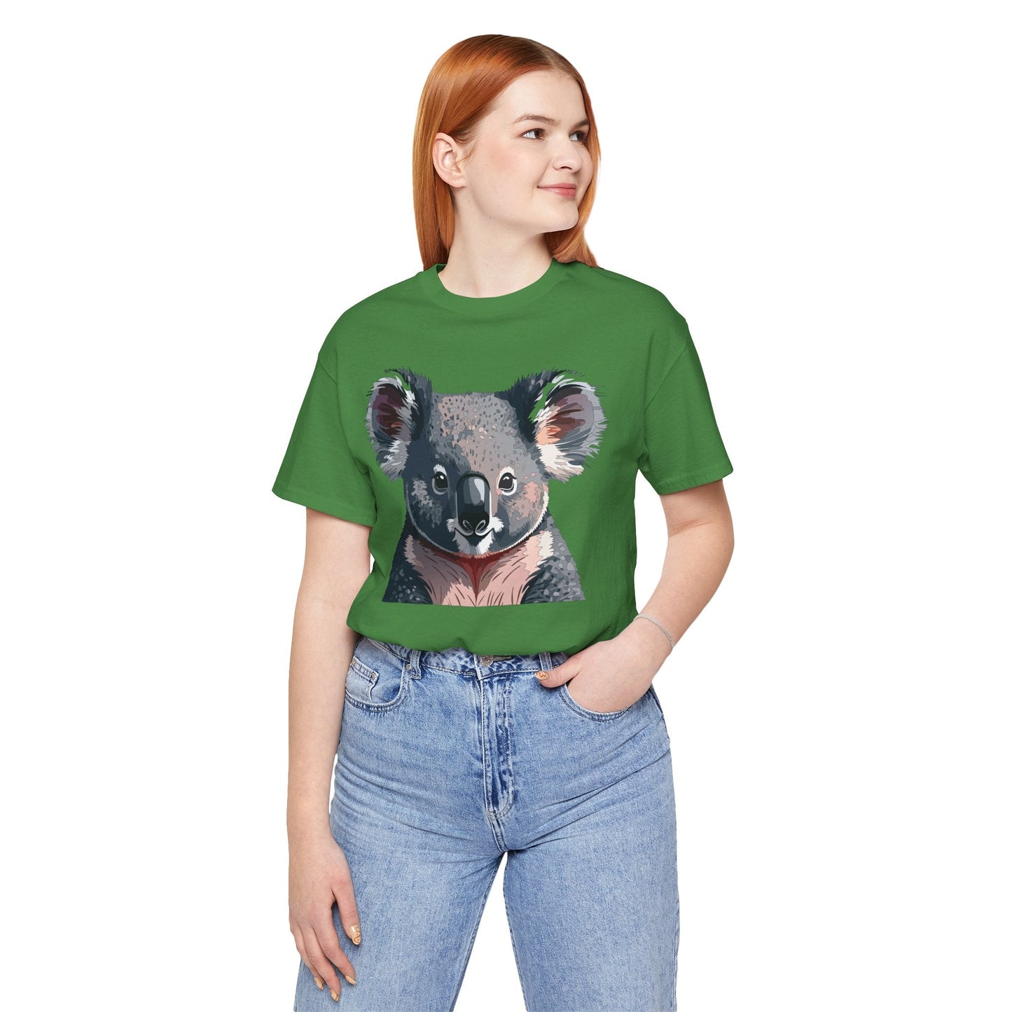 Unisex Animal Shirt Graphic Tee With Wildlife Art Design Animal Print Short Sleeve Casual Wear
