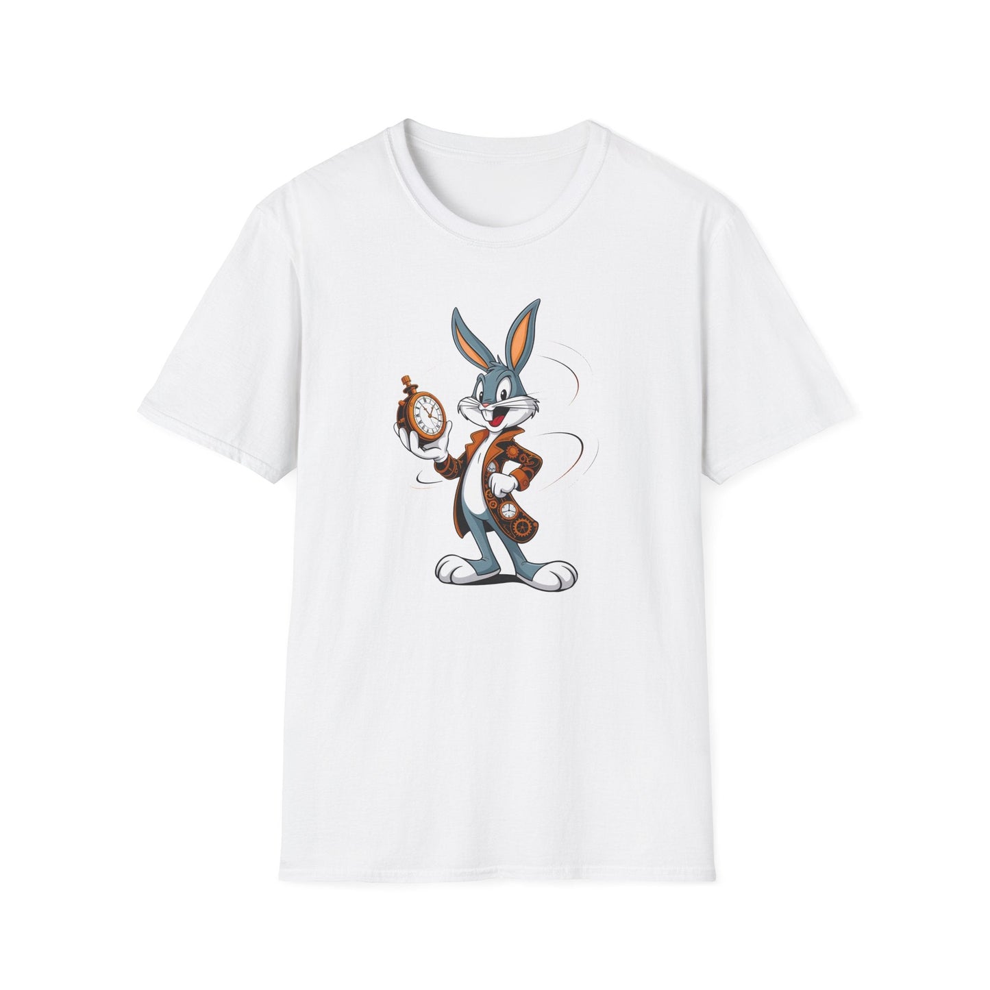 Bugs Bunny T Shirt Unisex Gildan Softstyle Graphic Cartoon Tee For Fans Of Looney Tunes