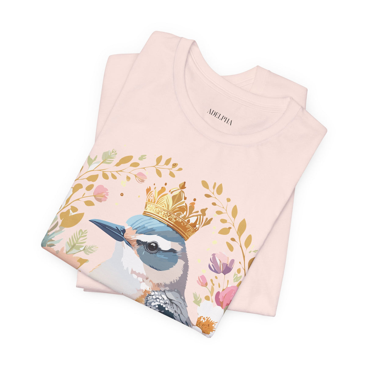 Medallion Graphic Unisex Cotton Bella+Canvas Tee with Art Design d54
