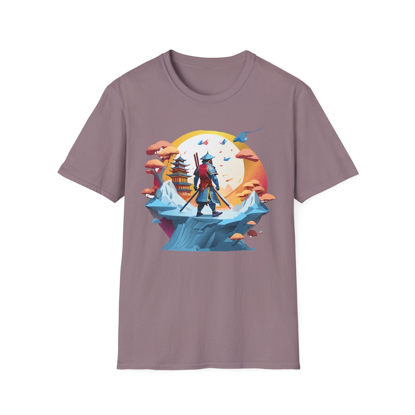 Samurai Shirt Unisex T Shirt Softstyle 64000 Gildan Tee For Everyday Comfort Durable Breathable