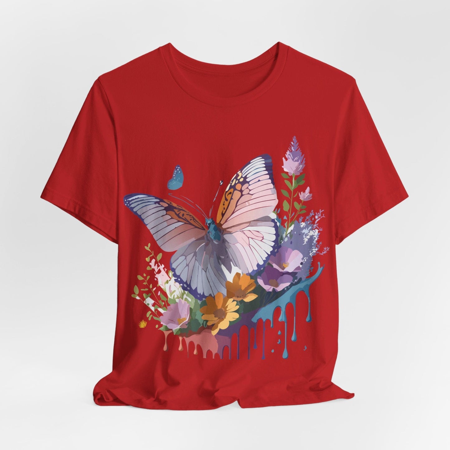 Butterfly Graphic Tee Unisex Adelpha Vintage Inspired Art Design Tee