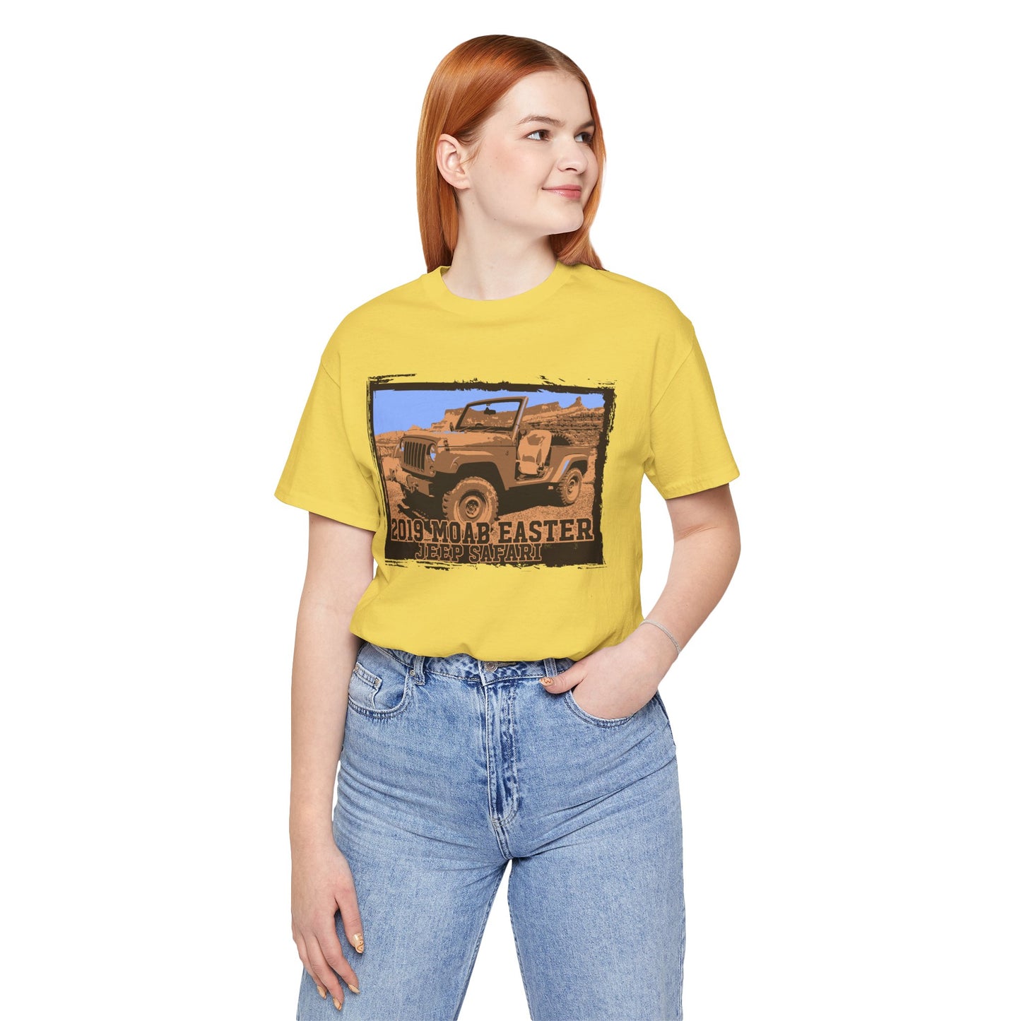 Moab Easter Safari Graphic Design Tee, Moab Easter Shirt, Vintage Tees, Art Design T-Shirt, Graphic Tee, Retro Art Shirts