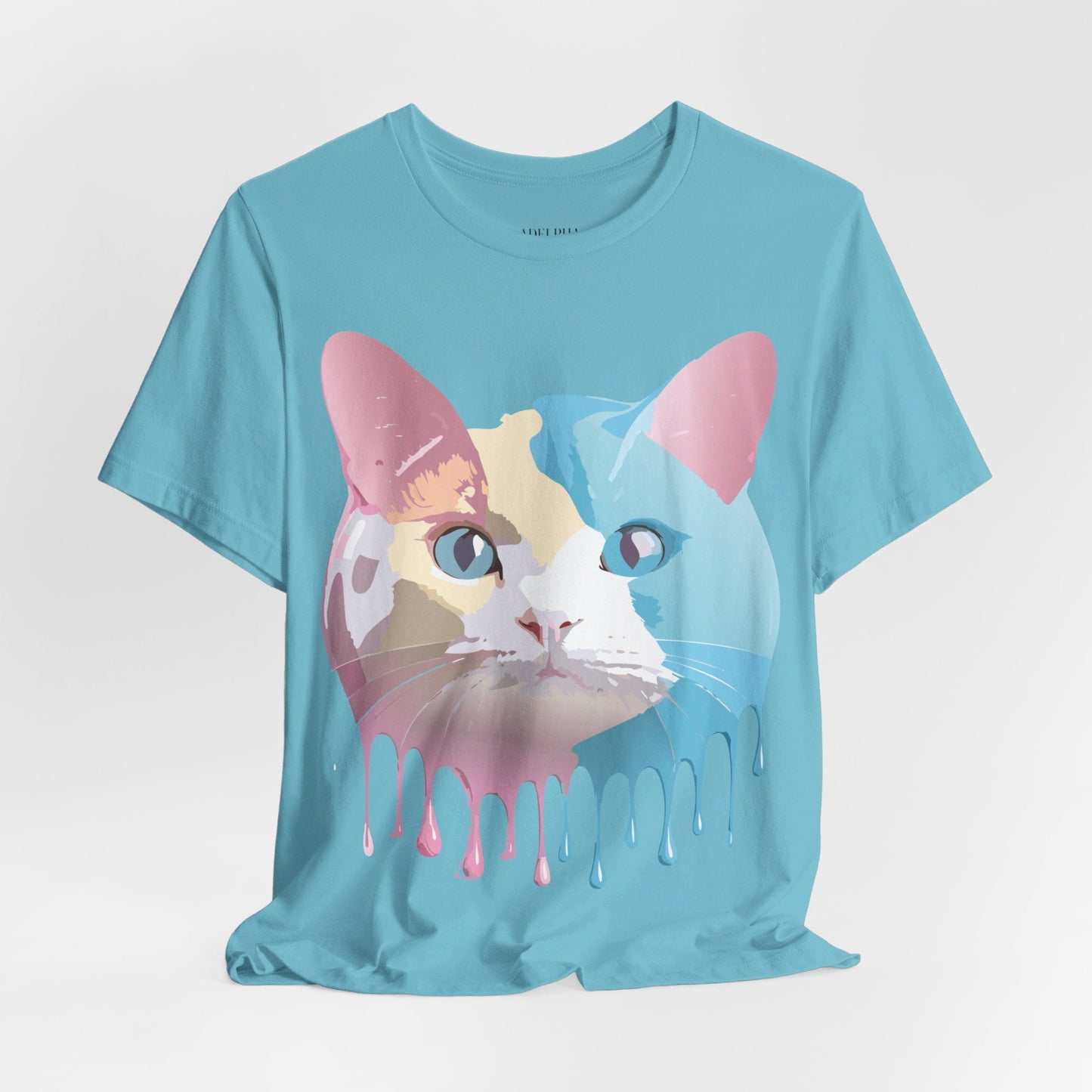 Cat Graphic Tee Unisex Jersey Short Sleeve By Adelpha Art Design