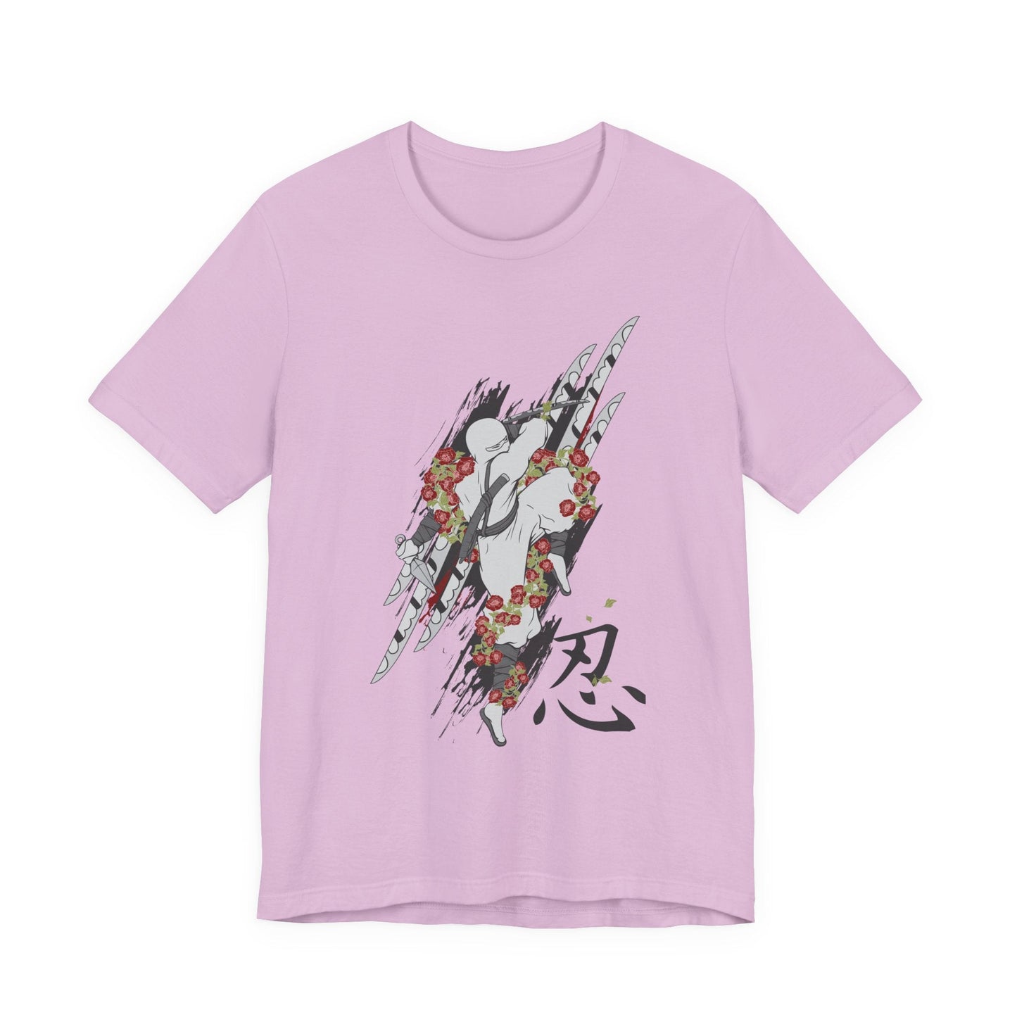 Ninja Samurai Artwork Graphic Unisex Cotton T-Shirt r5