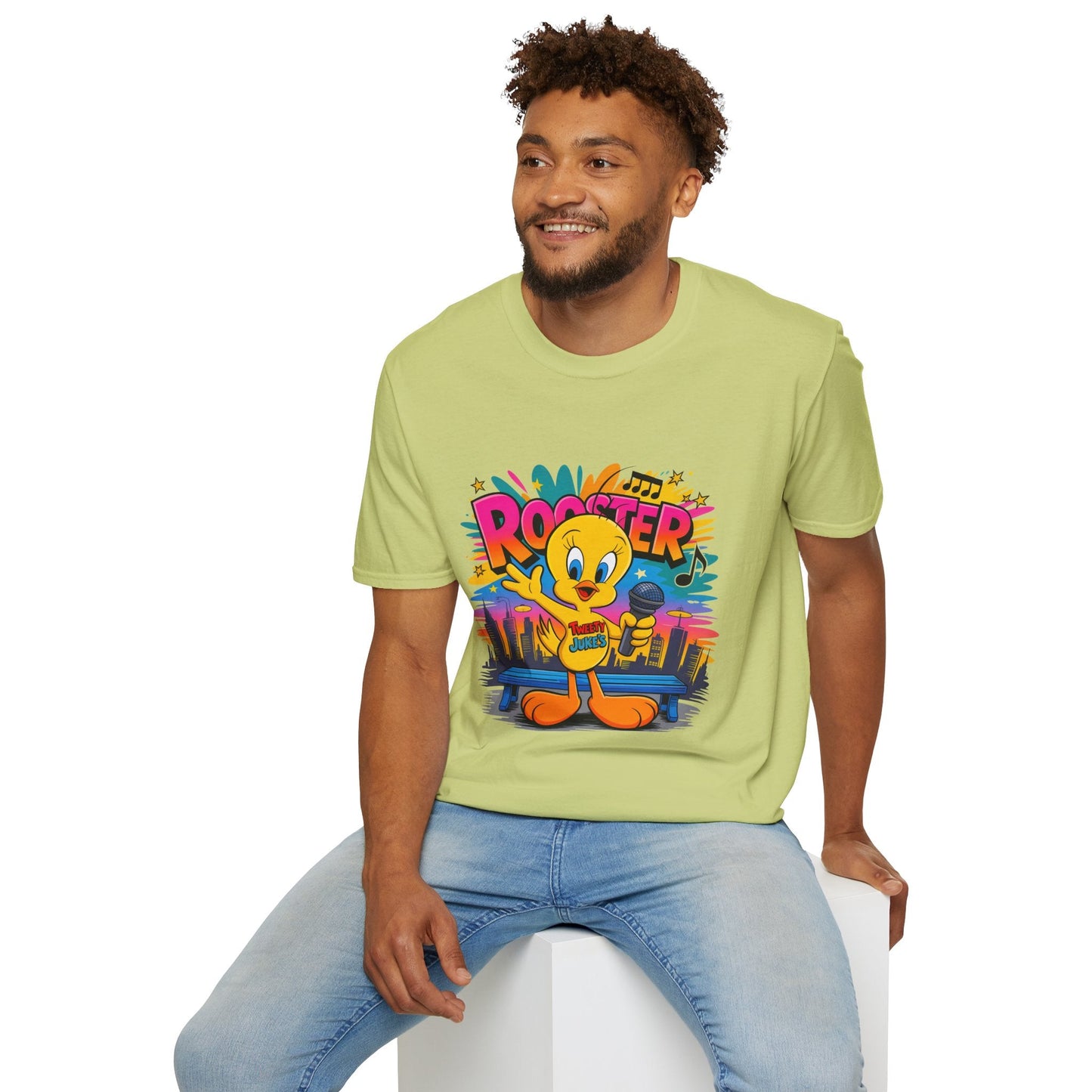 Cartoon T Shirt With Animation And Funny Animals Tee Shirt For Unisex Wear Comfortable