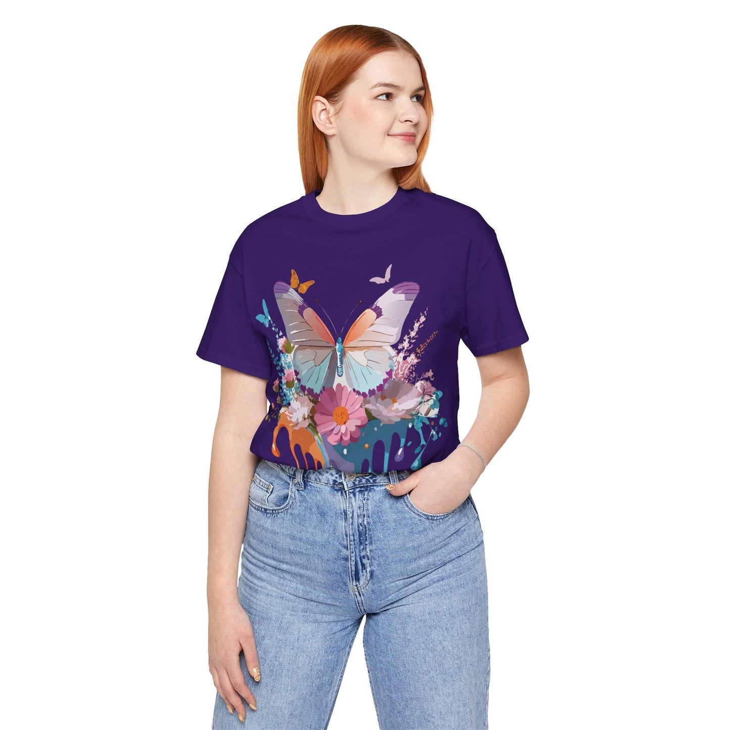 Butterfly Graphic Tee Unisex Premium Art Design Original Adelpha Artwork