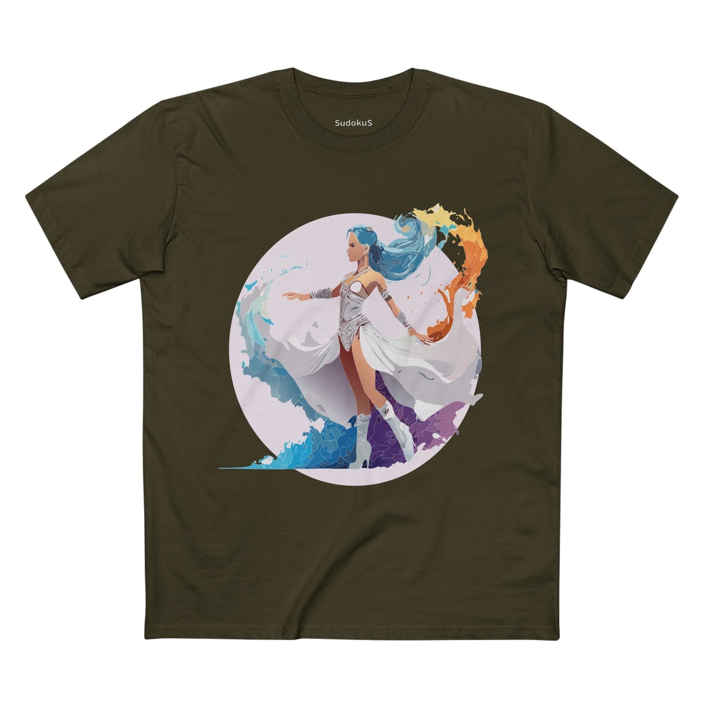 Dancer Graphic Unisex 100 Cotton Staple Tee 15