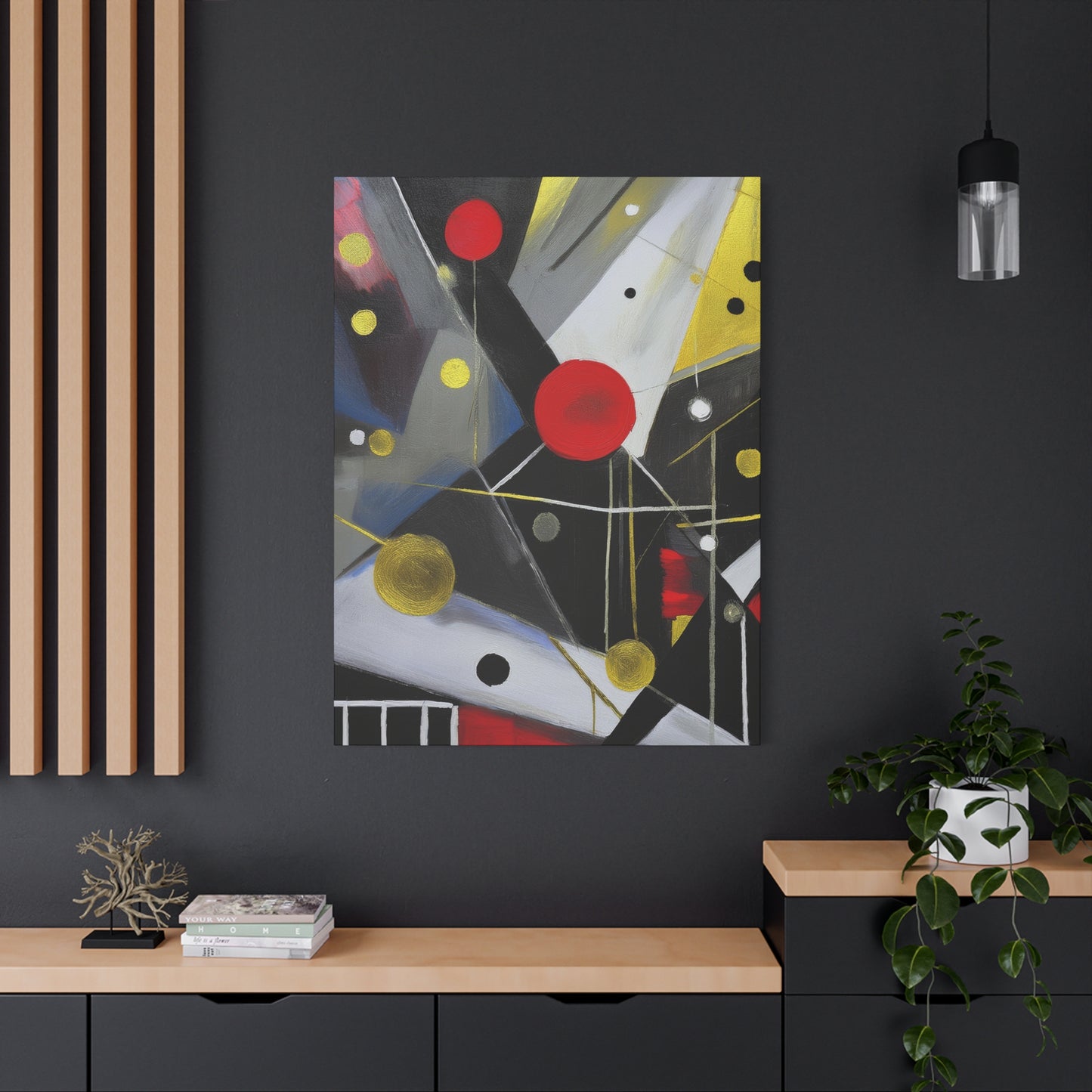 Abstract Oil Painting Print Canvas 20x24,20x30,24x30 24x32,24x36,30x40 32x48,36x48,40x60 Pine-Wood Inner Frame ABS-154