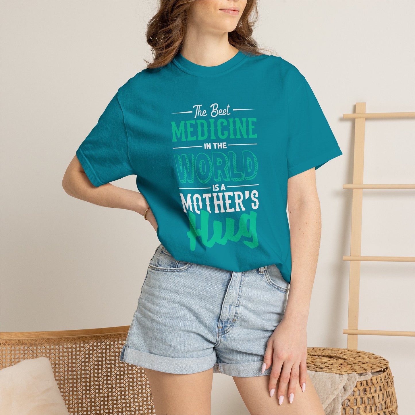 Mom T-shirt Mother Day Mama Tee Unisex Comfort Colors Garment-Dyed Cotton h51