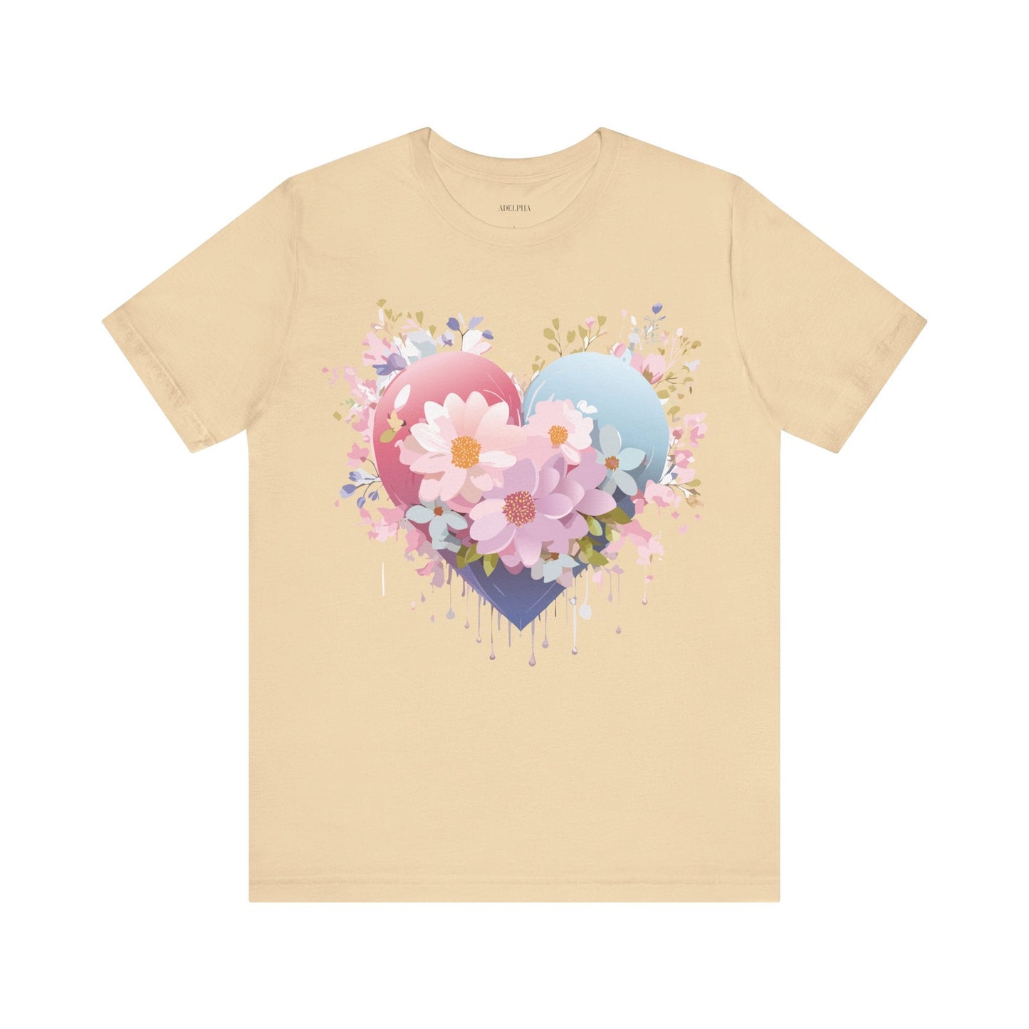 Adelpha Vintage Inspired Graphic Tee Unisex Jersey Short Sleeve Art Design Shirt