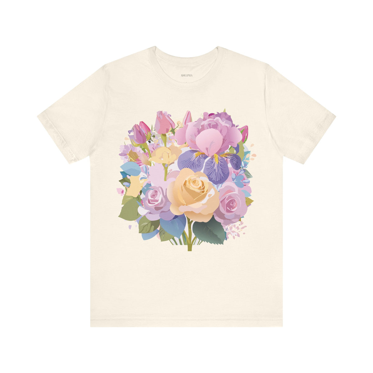 Floral Graphic Tee Shirt - Bella+Canvas Unisex 100 Cotton 41