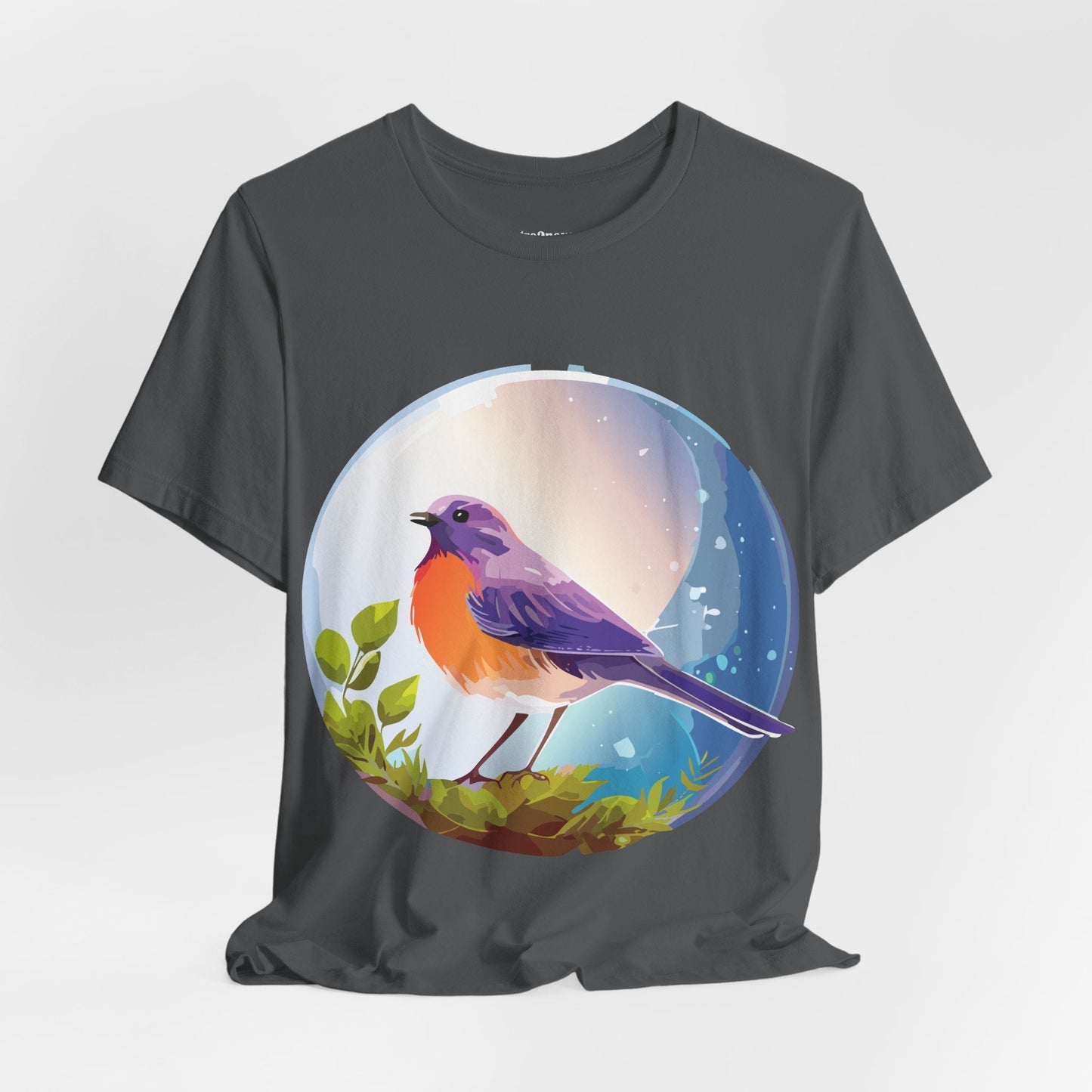 Unisex Animals And Bird Shirt Graphic Cotton T Shirt With Original Retro2Nova Art Premium Short Sleeve Tee