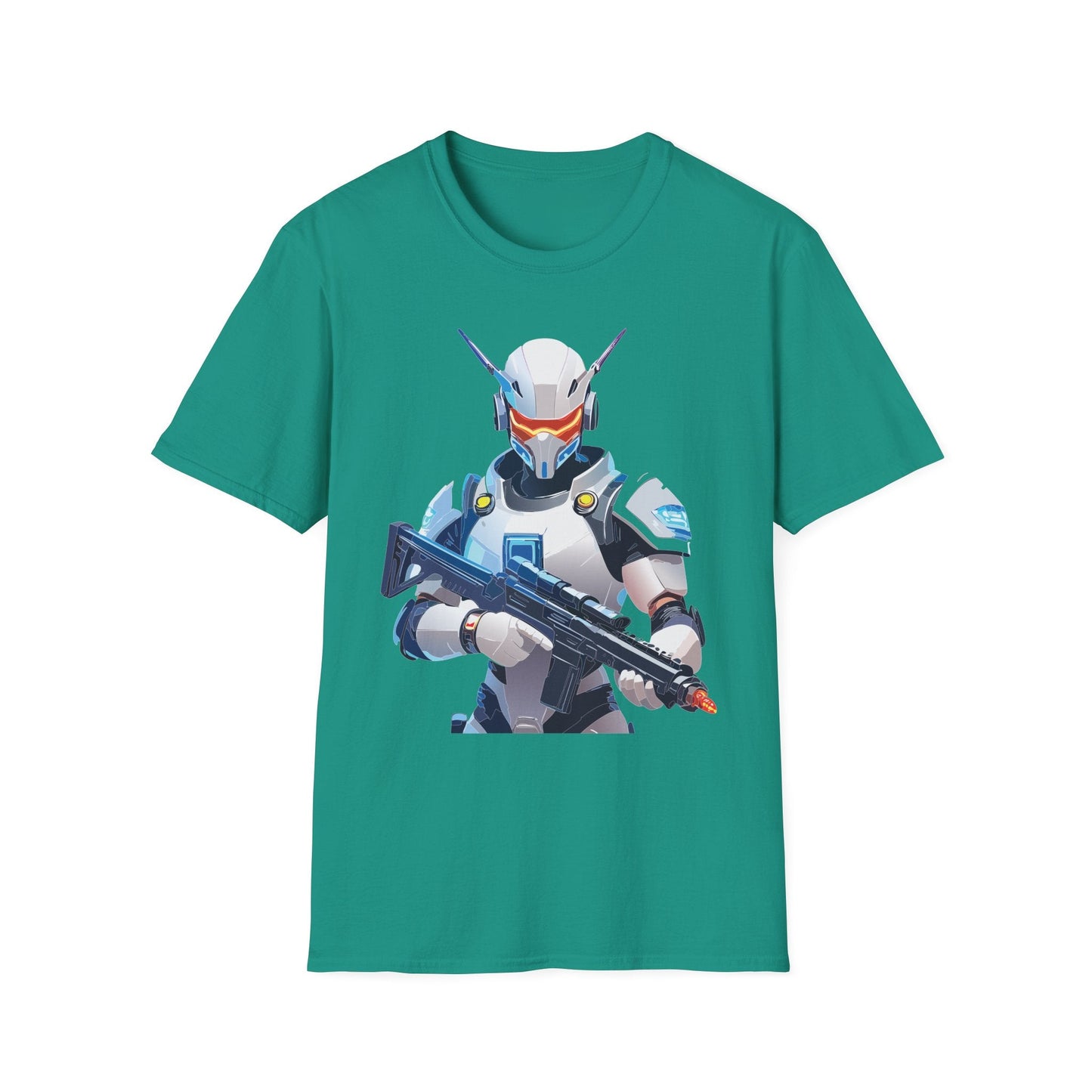 Robocop Shirt Unisex T Shirt With Robocop Artwork Gildan Softstyle 64000 Cotton Tee