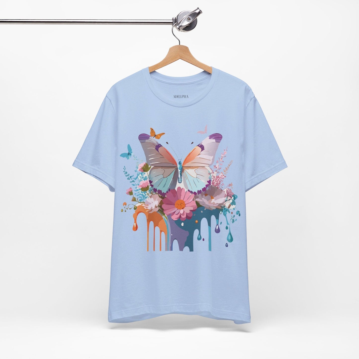 Butterfly Graphic Tee Adelpha Vintage Inspired Unisex Short Sleeve Shirt