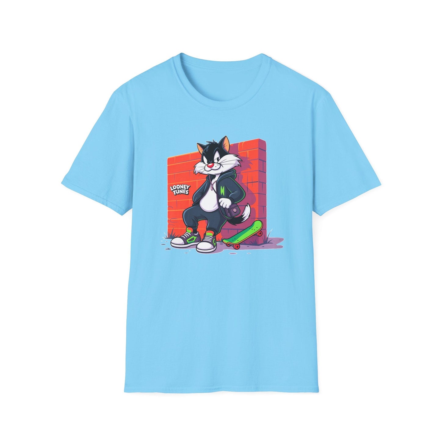 Cartoon T Shirt With Animation Design Unisex Softstyle Graphic Tee Funny Animals
