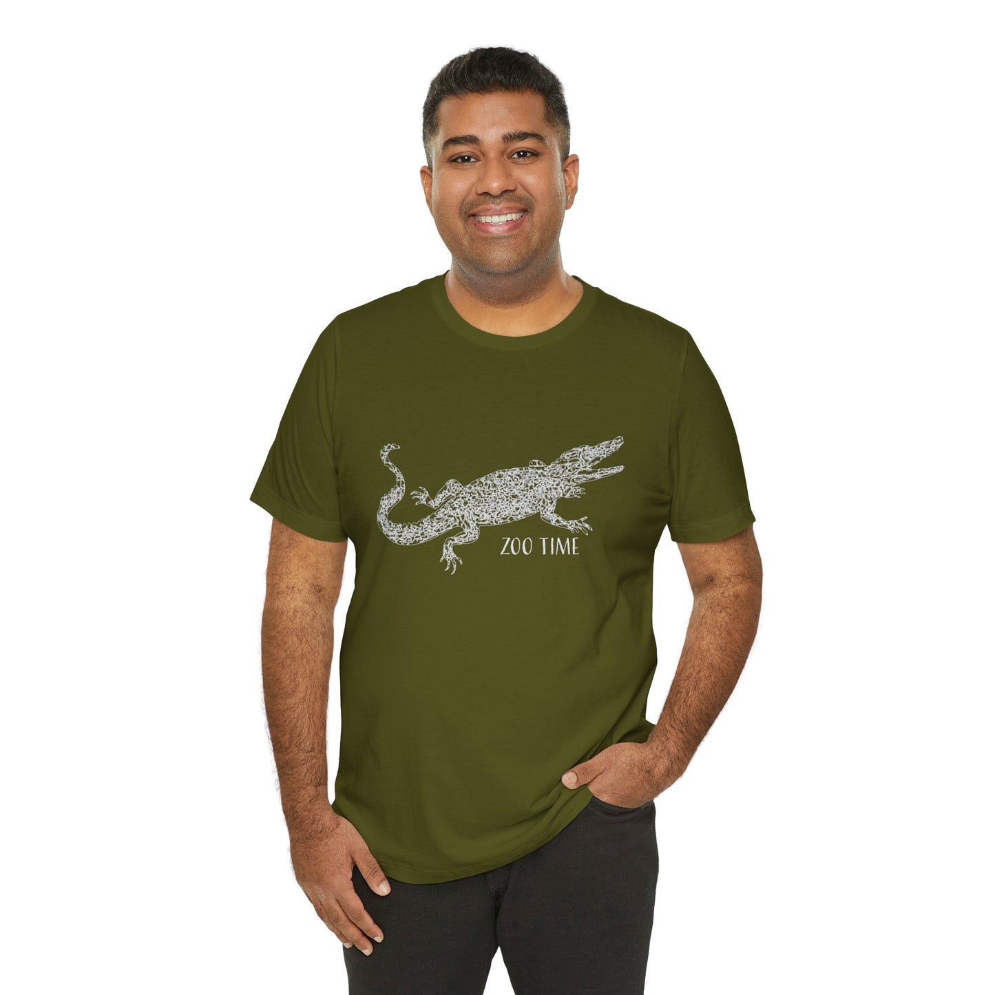 Unisex Tee Shirt with animals Print