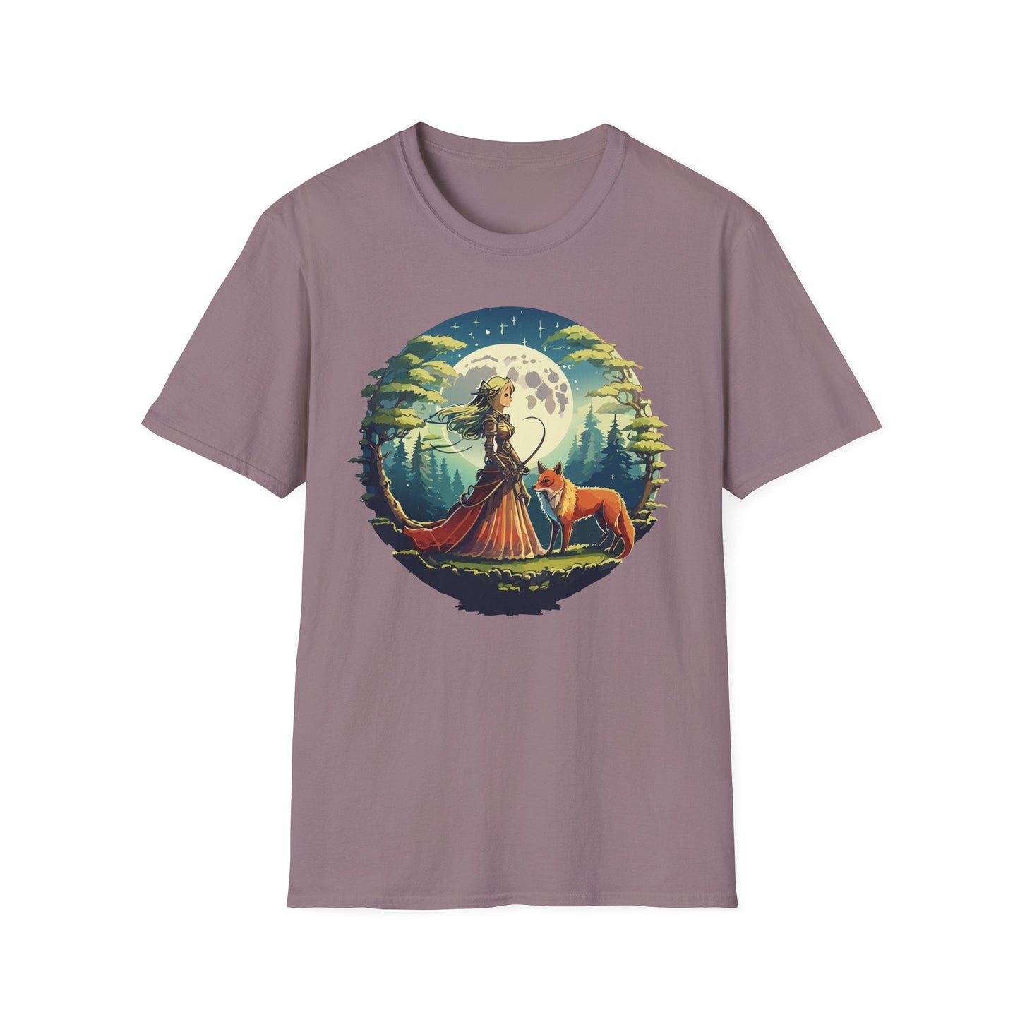 Womens Graphic T Shirt Art Design Tee Softstyle 64000 Gildan Unisex Cotton Comfort Tee