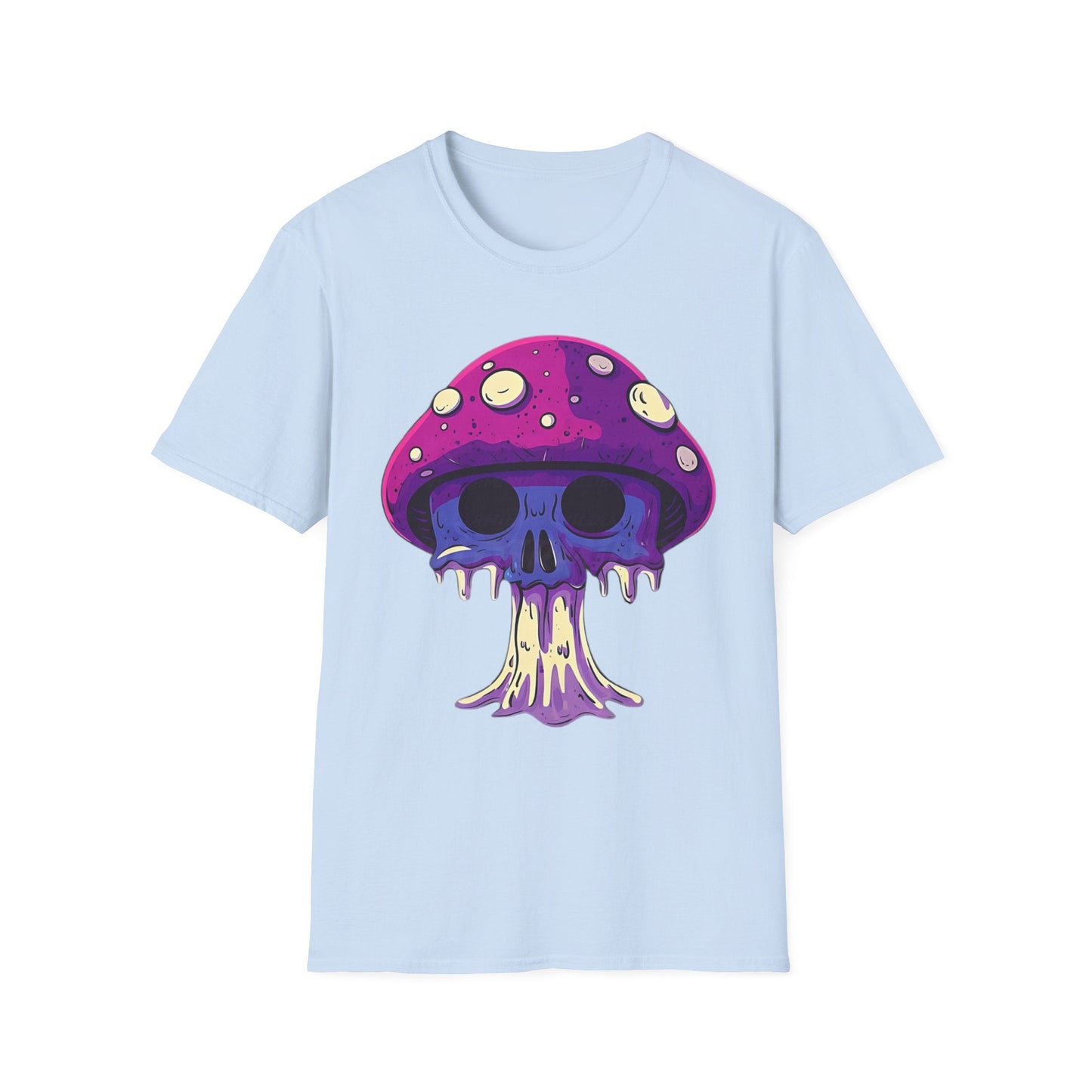 Mashroom Tee Shirt Unisex Funny Mashroom Graphic Softstyle Tee Gildan 64000 Quality Cotton