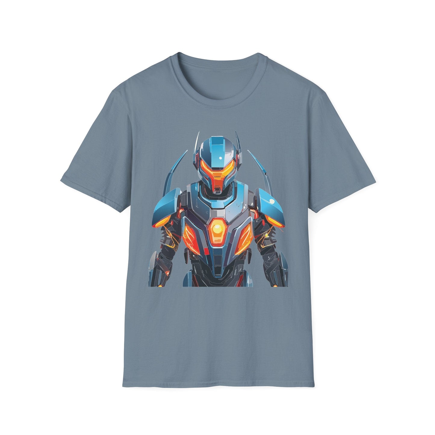 Cyborg Tee Robot Shirt Terminator Shirt Unisex Gildan Softstyle 64000 Soft Cotton Tee