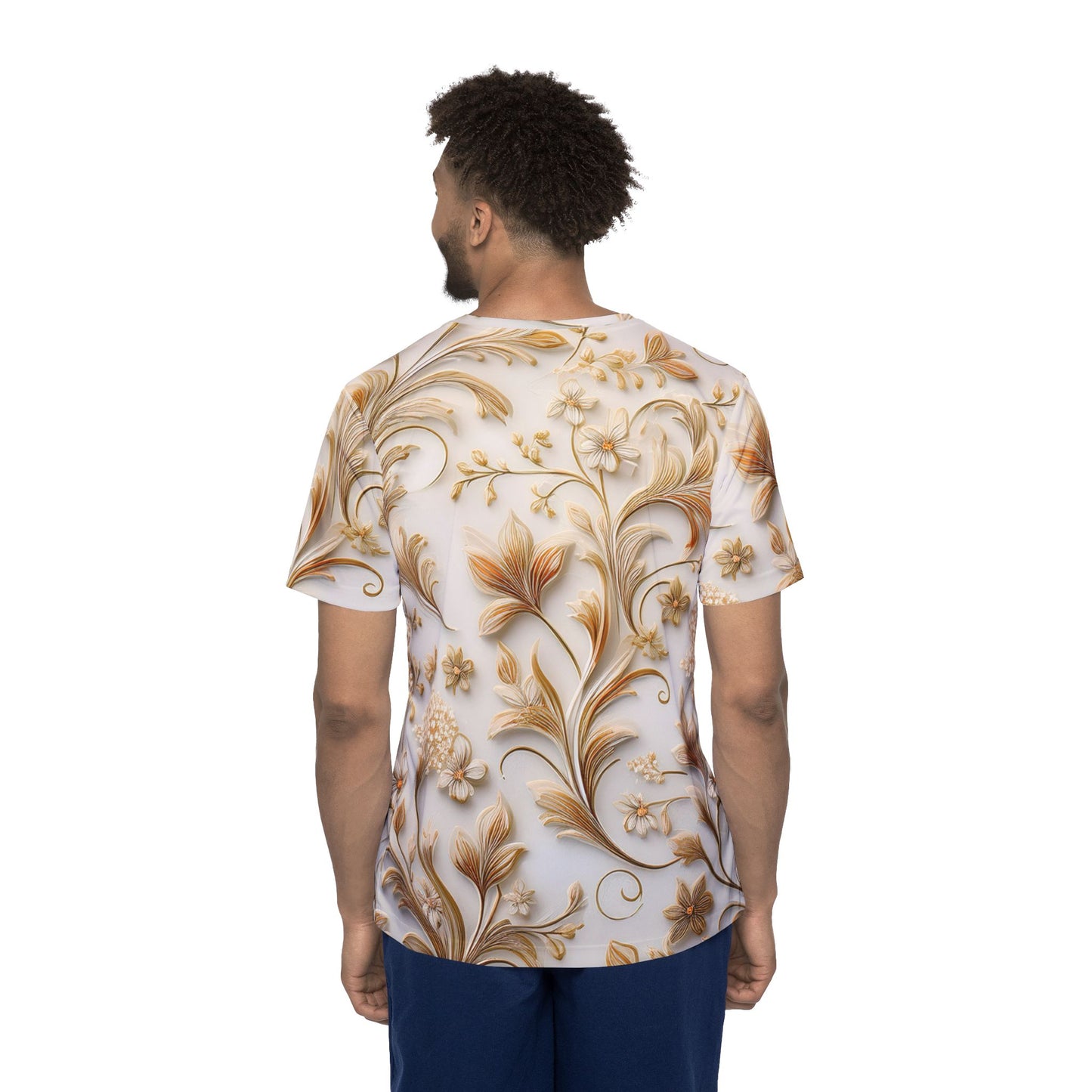Unisex Floral Shirt, Floral Tee Shirt, Floral T-Shirt, T Shirt with Flowers 14