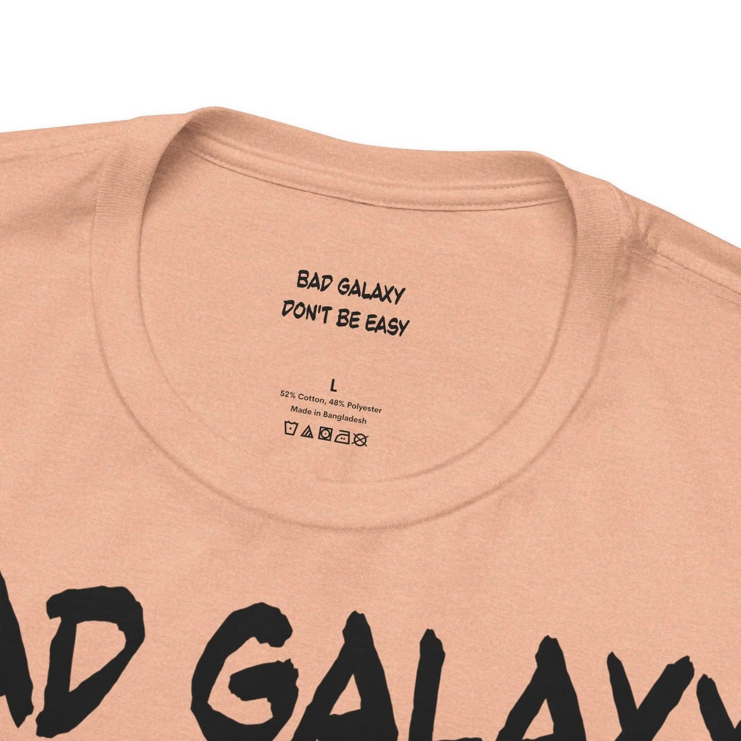 Funny Dog Tee Shirt From Bad Galaxy 100 Percent Cotton Made In USA With Eco Friendly Inks