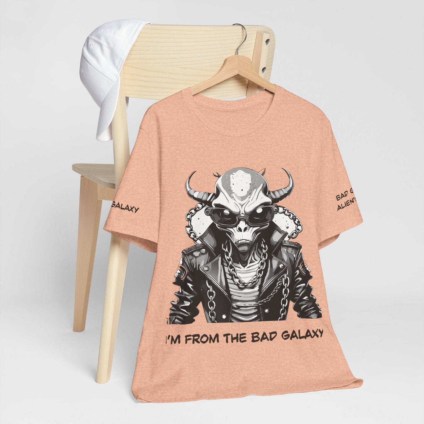 Alien Graphic Tee Shirt 100 Percent Cotton Made In USA Eco Friendly Inks Free Shipping Today