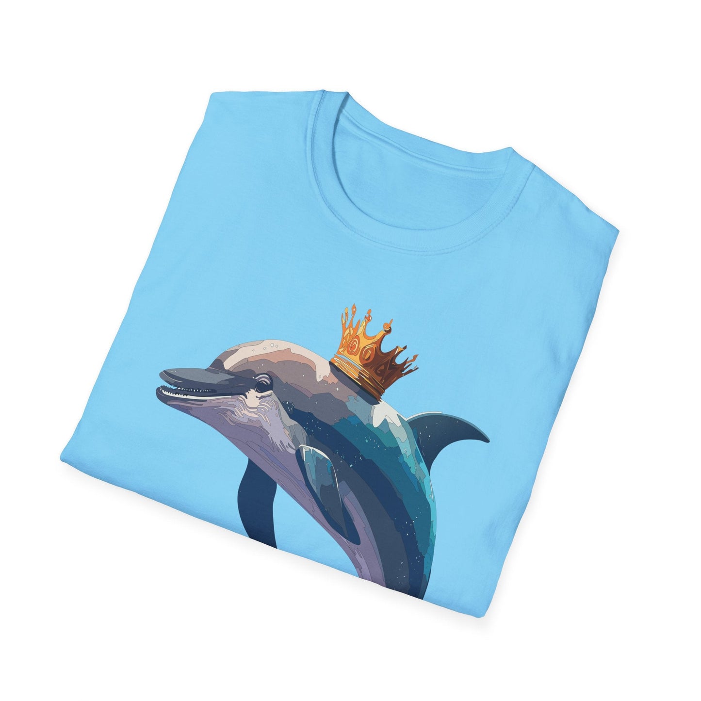 Dolphin Shirts Unisex Gildan Softstyle 64000 100 Percent Cotton Tee For Animal Lovers