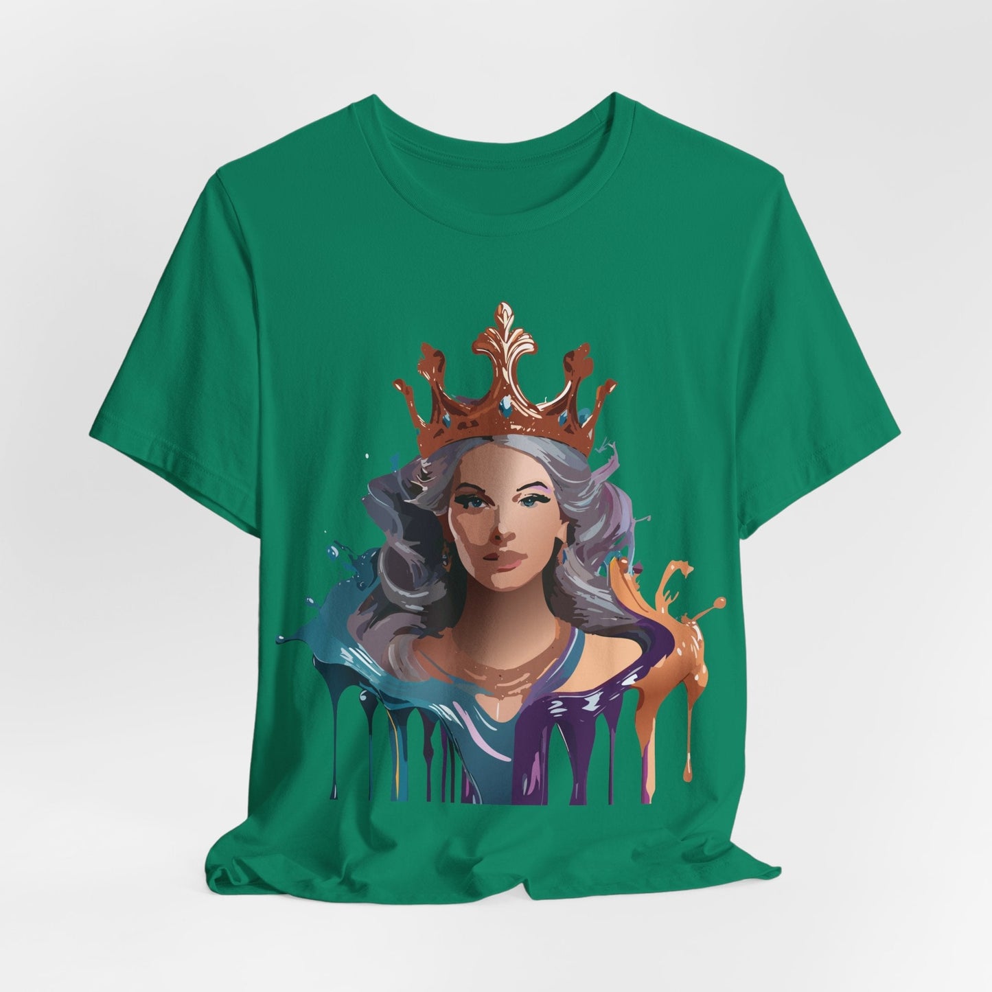 Queen Graphic Tee By Adelpha Art Design Unisex Short Sleeve Vintage Inspired Shirt