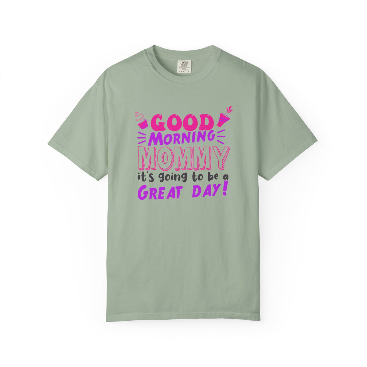 Mom T-shirt Mother's Day Mama Tee Unisex Comfort Colors Garment-Dyed Cotton h41