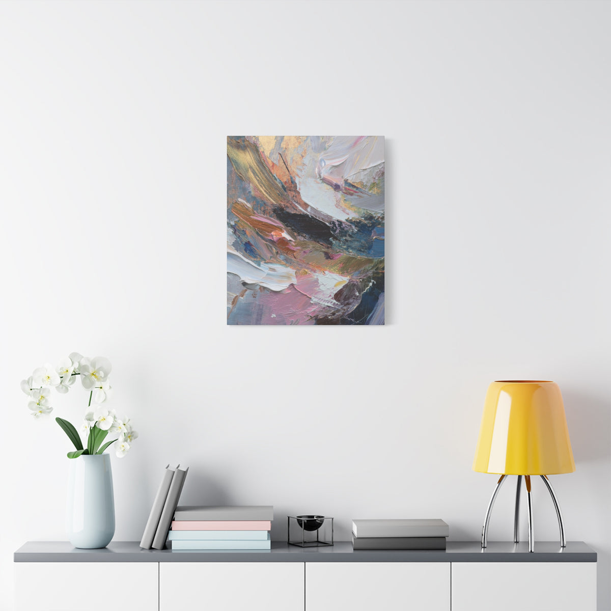 Abstract Oil Painting Print Canvas 20x24,20x30,24x30 24x32,24x36,30x40 32x48,36x48,40x60 Pine-Wood Inner Frame ABS-86