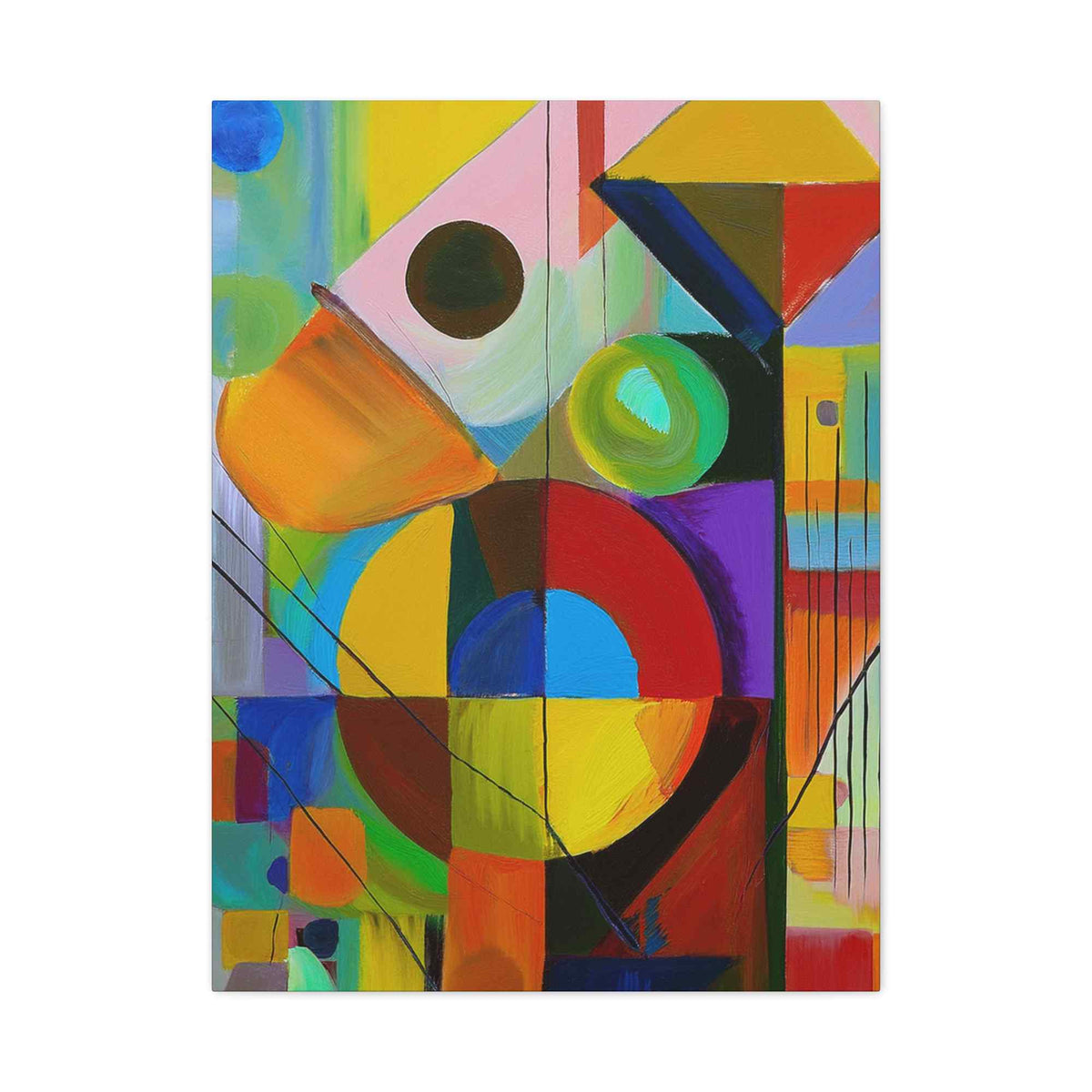 Abstract Painting Print Canvas 20x24,20x30,20x60,24x30,24x32,24x36,30x40,32x48,36x48,40x60 Pine-Wood Inner Frame ABS-1