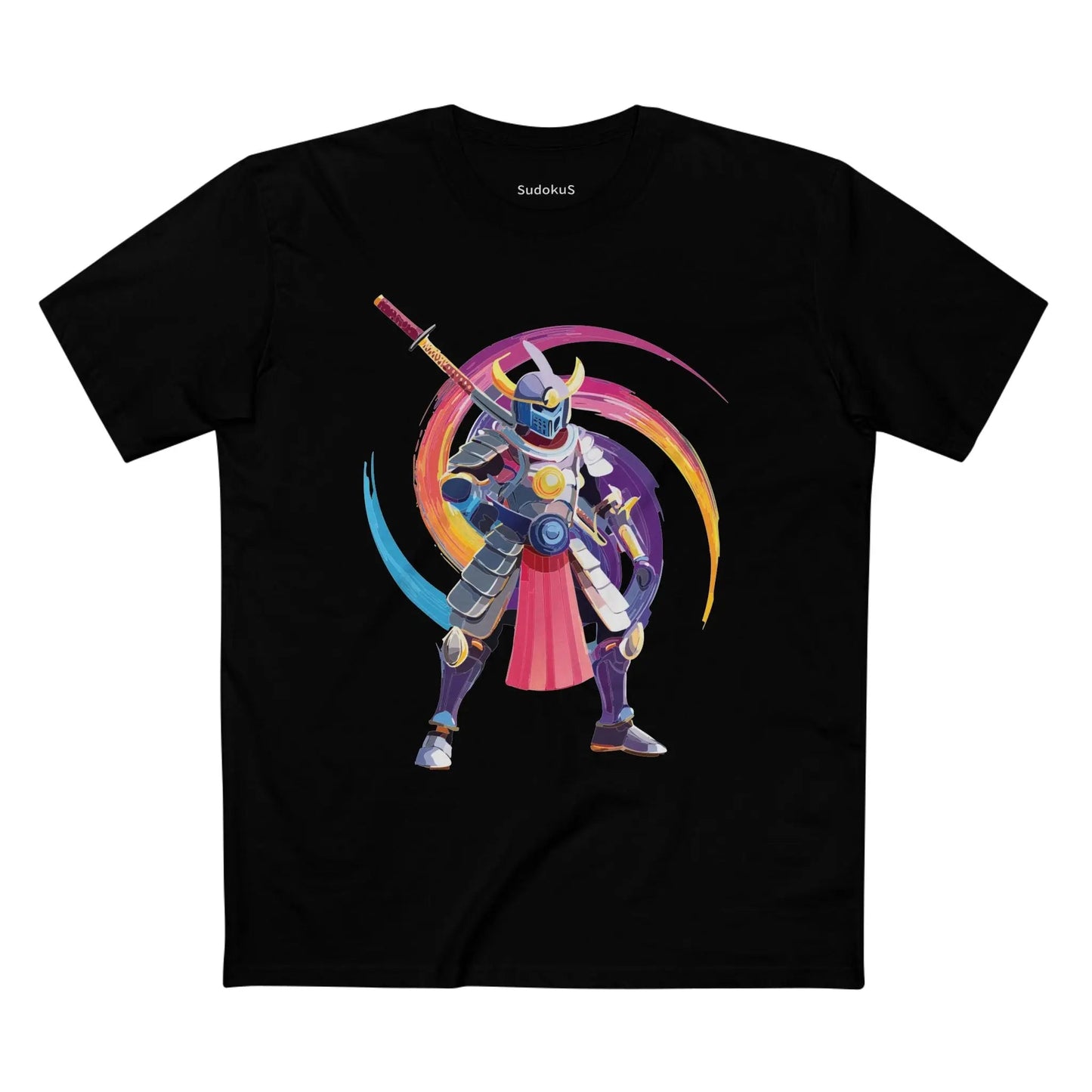 Samurai Graphic Unisex 100 Cotton Staple Tee 35