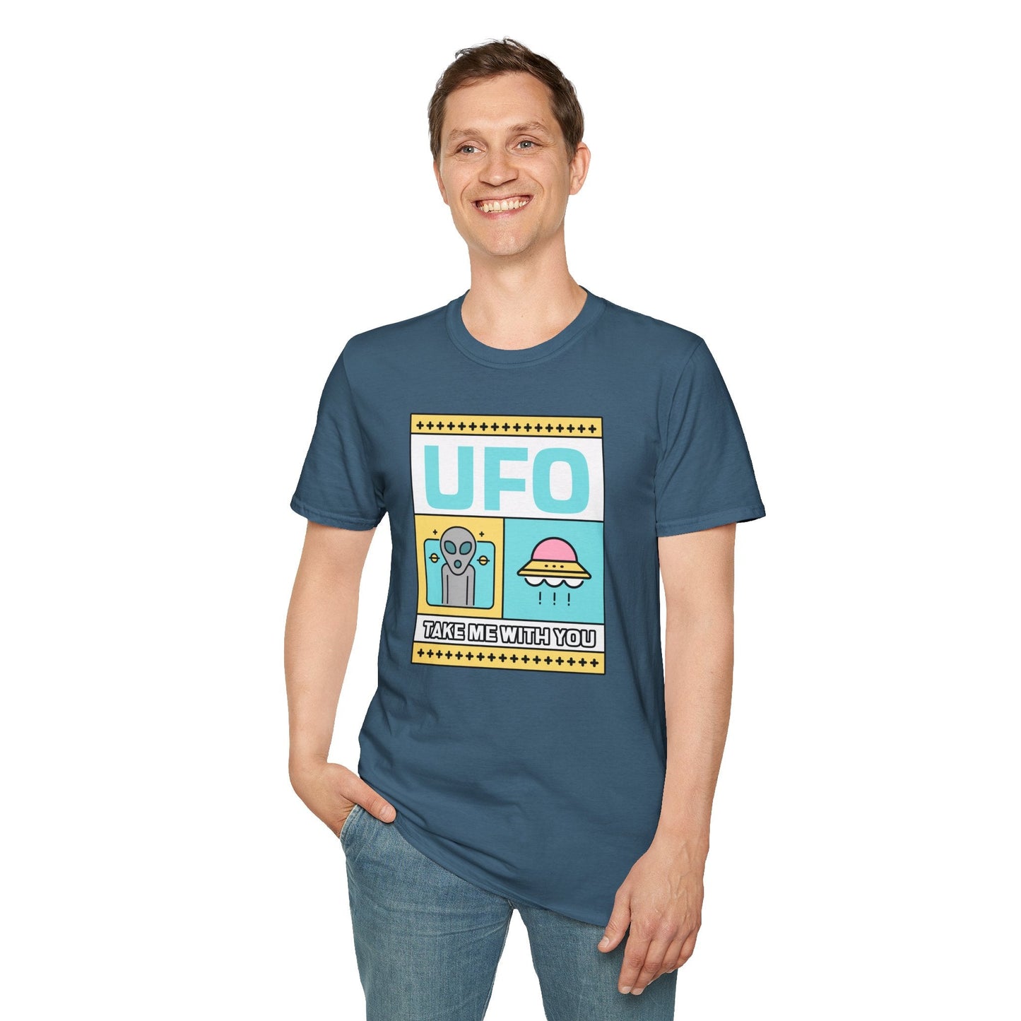 UFO Take Me With You Graphic TShirt