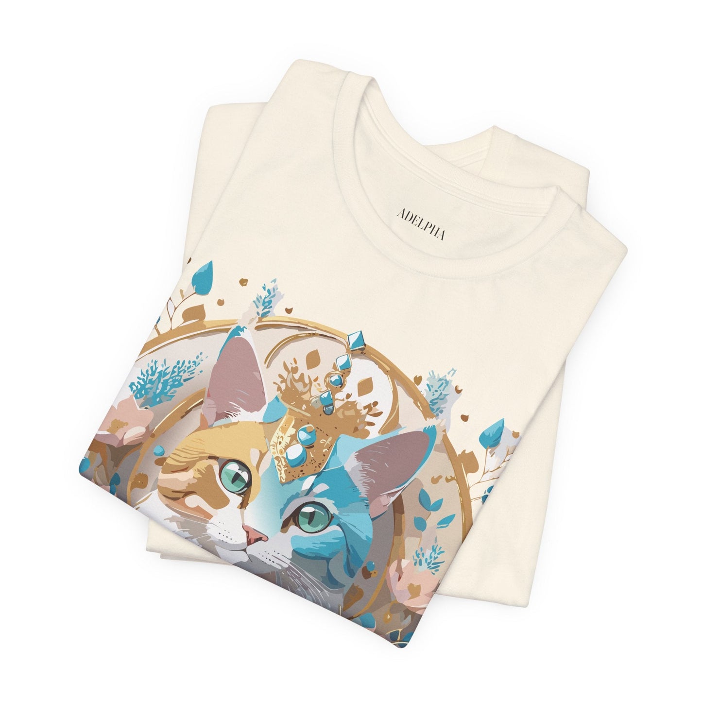 Adelpha Medallion Graphic Tee Unisex Short Sleeve Vintage Inspired Original Art Design