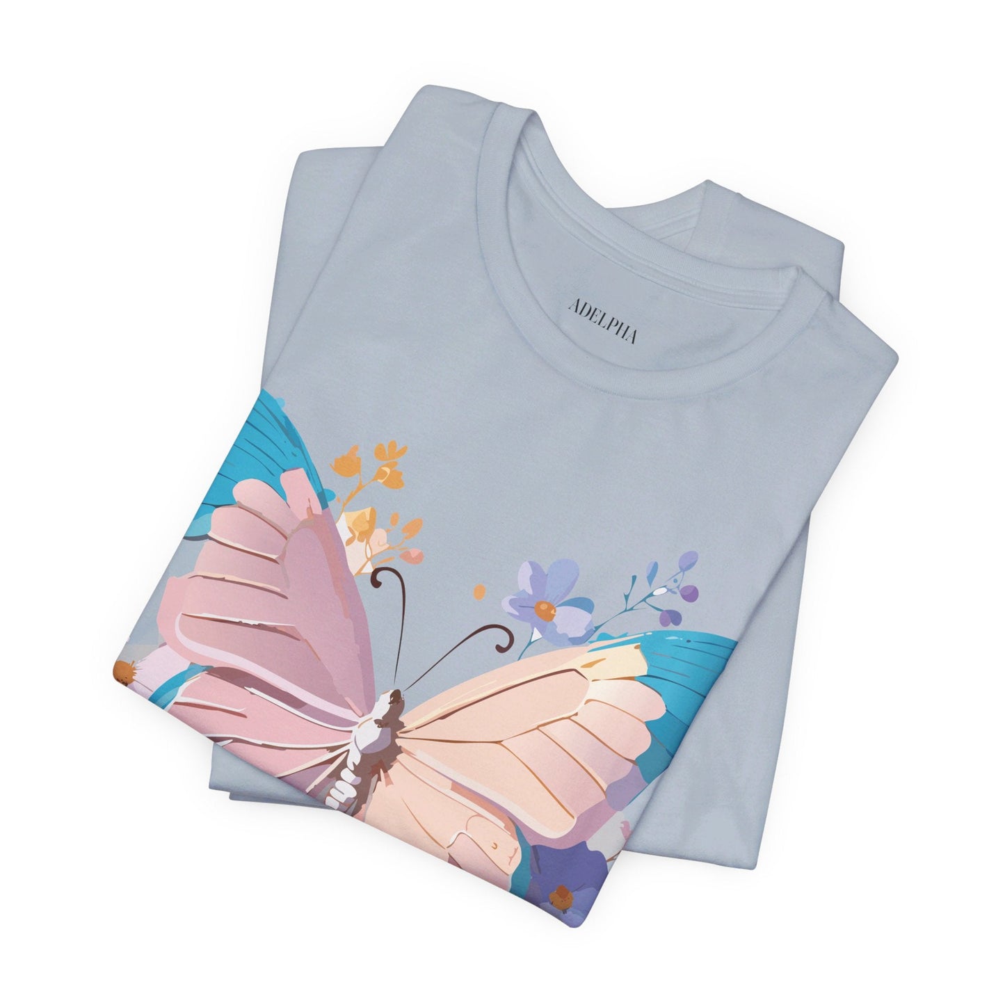 Butterfly Graphic Tee Vintage Inspired Adelpha Unisex Jersey Short Sleeve