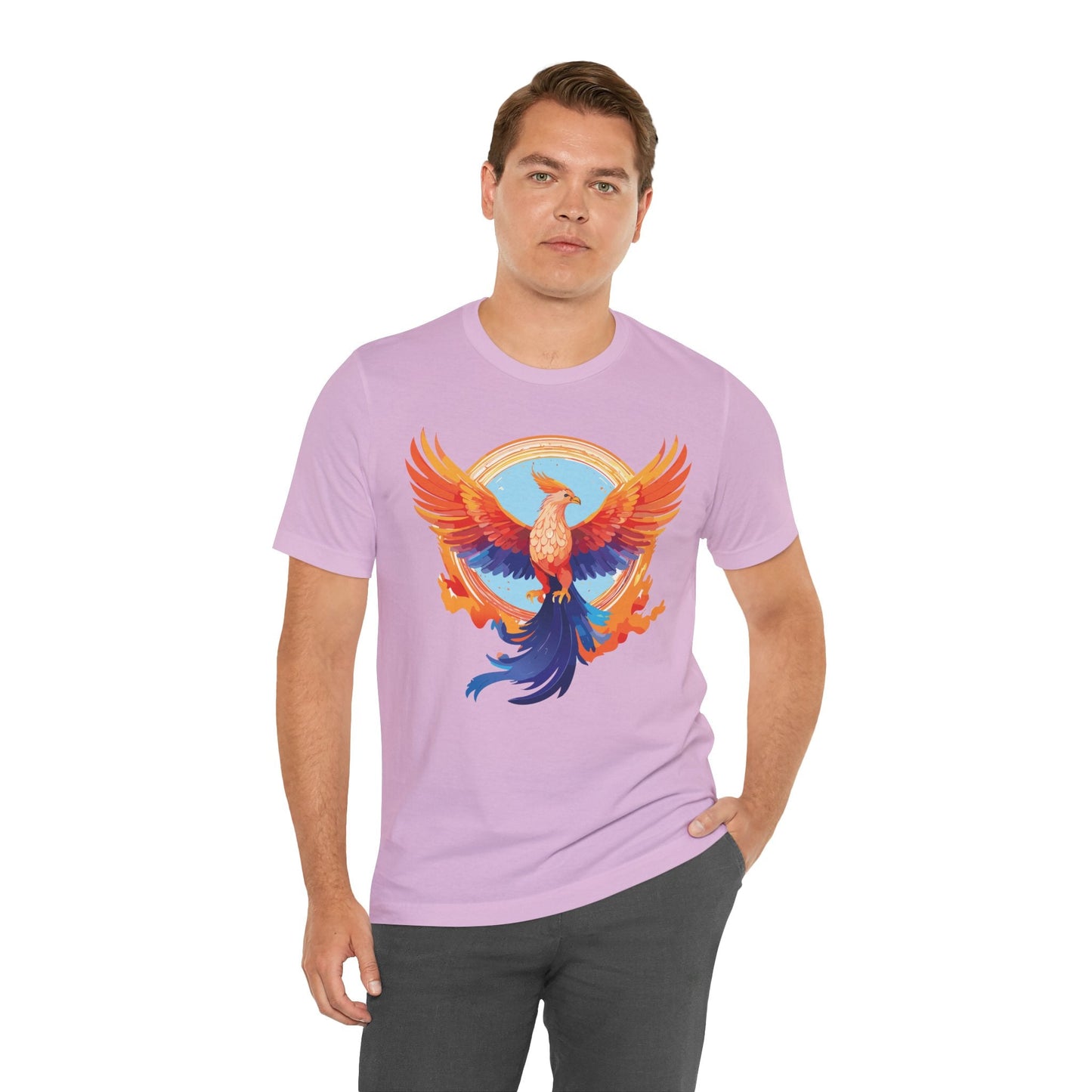 Unisex Animal Shirt With Art Design Wild Animals Tee Short Sleeve Comfort Fit Everyday Wear