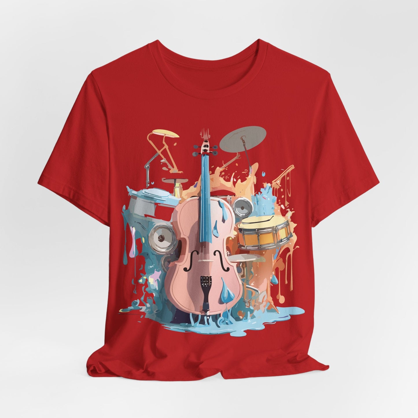 Adelpha Graphic Music T Shirt Unisex Jersey Short Sleeve Tee Art Design Premium Vintage Inspired