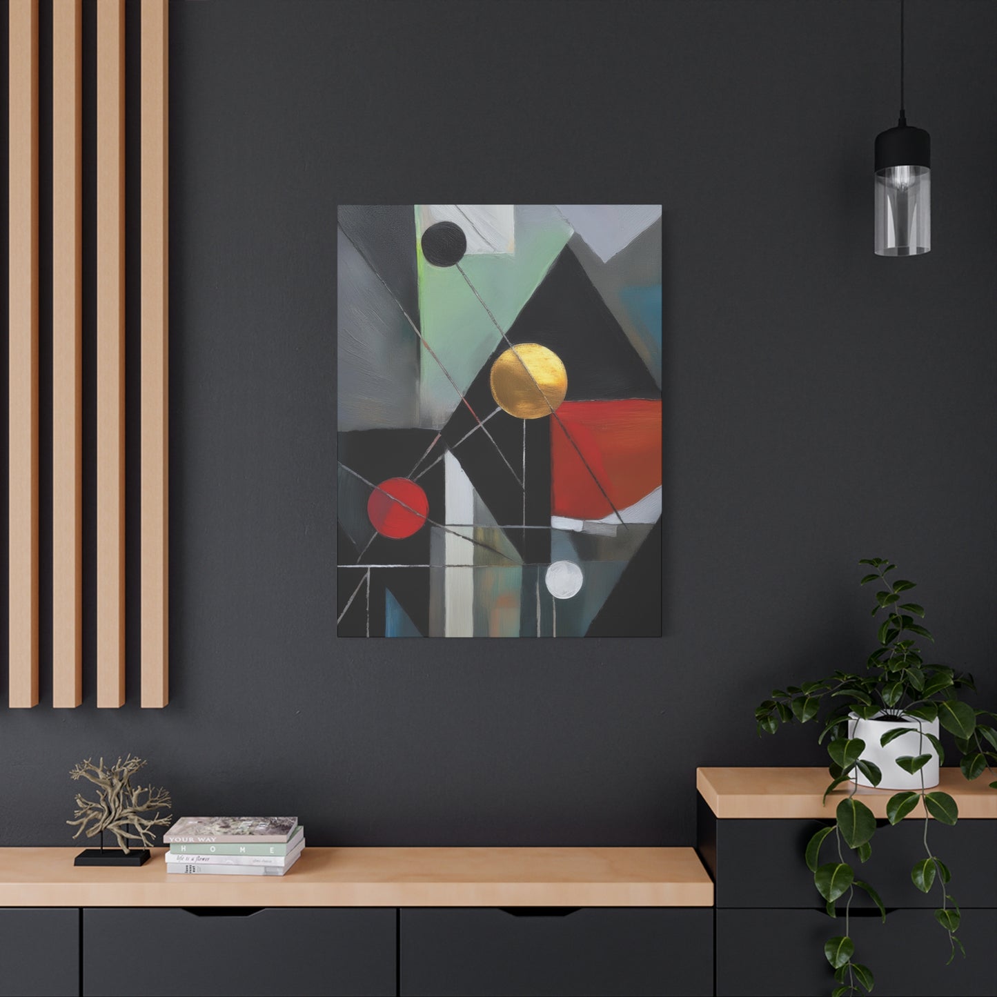 Abstract Oil Painting Print Canvas 20x24,20x30,24x30 24x32,24x36,30x40 32x48,36x48,40x60 Pine-Wood Inner Frame ABS-159